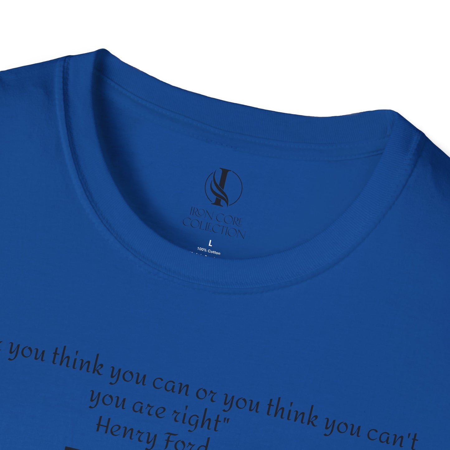 Inspirational American Quote T-Shirt - Unisex Softstyle Tee