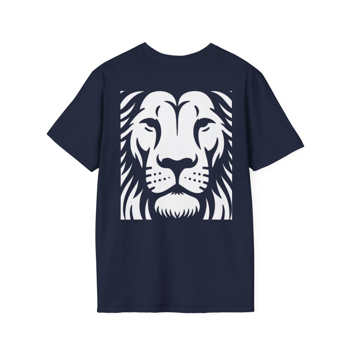 Copy of Courage Lion Unisex Softstyle T-Shirt - Inspiring Graphic Tee for Motivational Moments