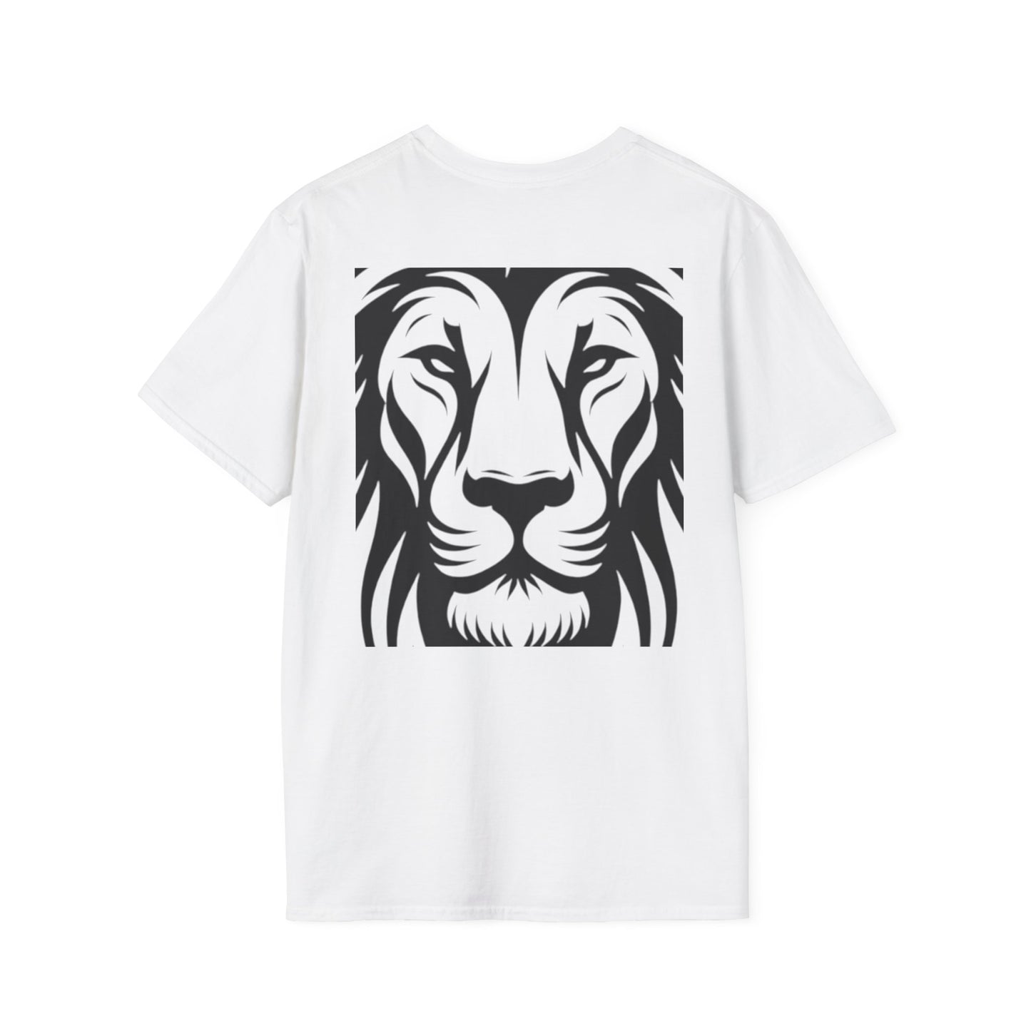 Copy of Courage Lion Unisex Softstyle T-Shirt - Inspiring Graphic Tee for Motivational Moments