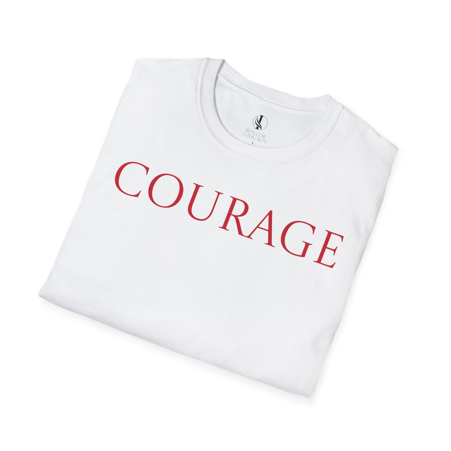 Copy of Courage Lion Unisex Softstyle T-Shirt - Inspiring Graphic Tee for Motivational Moments