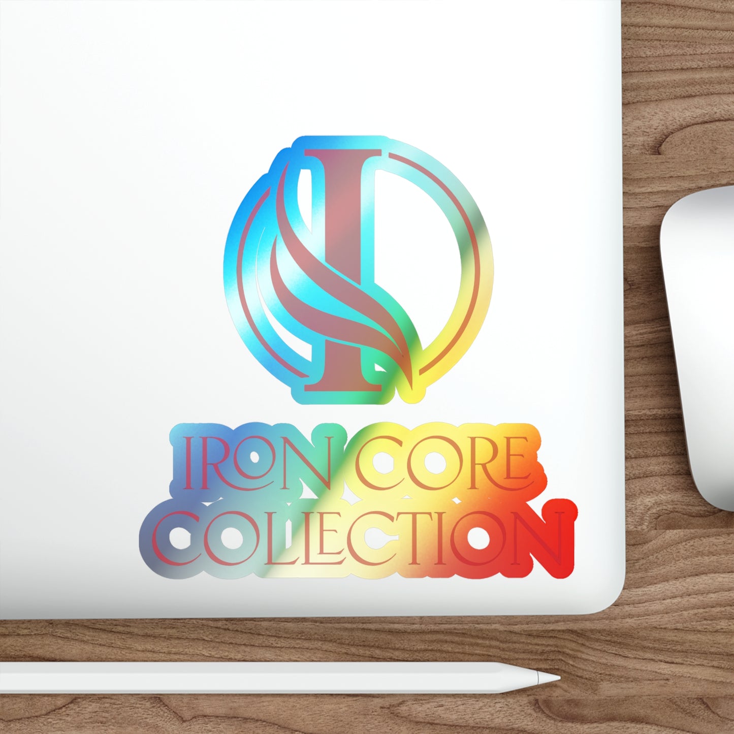 Holographic Die-Cut Stickers - Iron Core Collection - Premium Skateboard Vinyl Decals