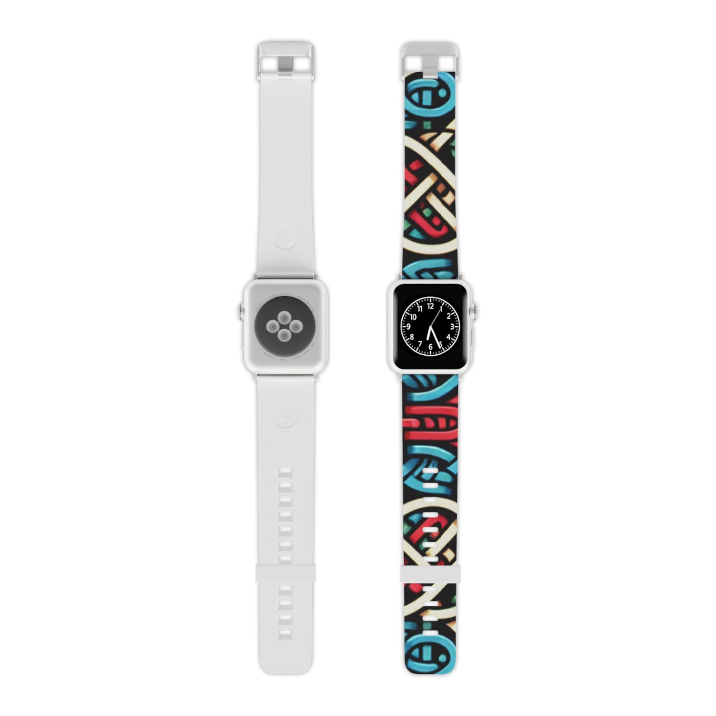 Colorful Apple Watch Band, Unique Watch Strap, Fashion Wristband, Vibrant Accessory, Perfect for Holidays & Gifts