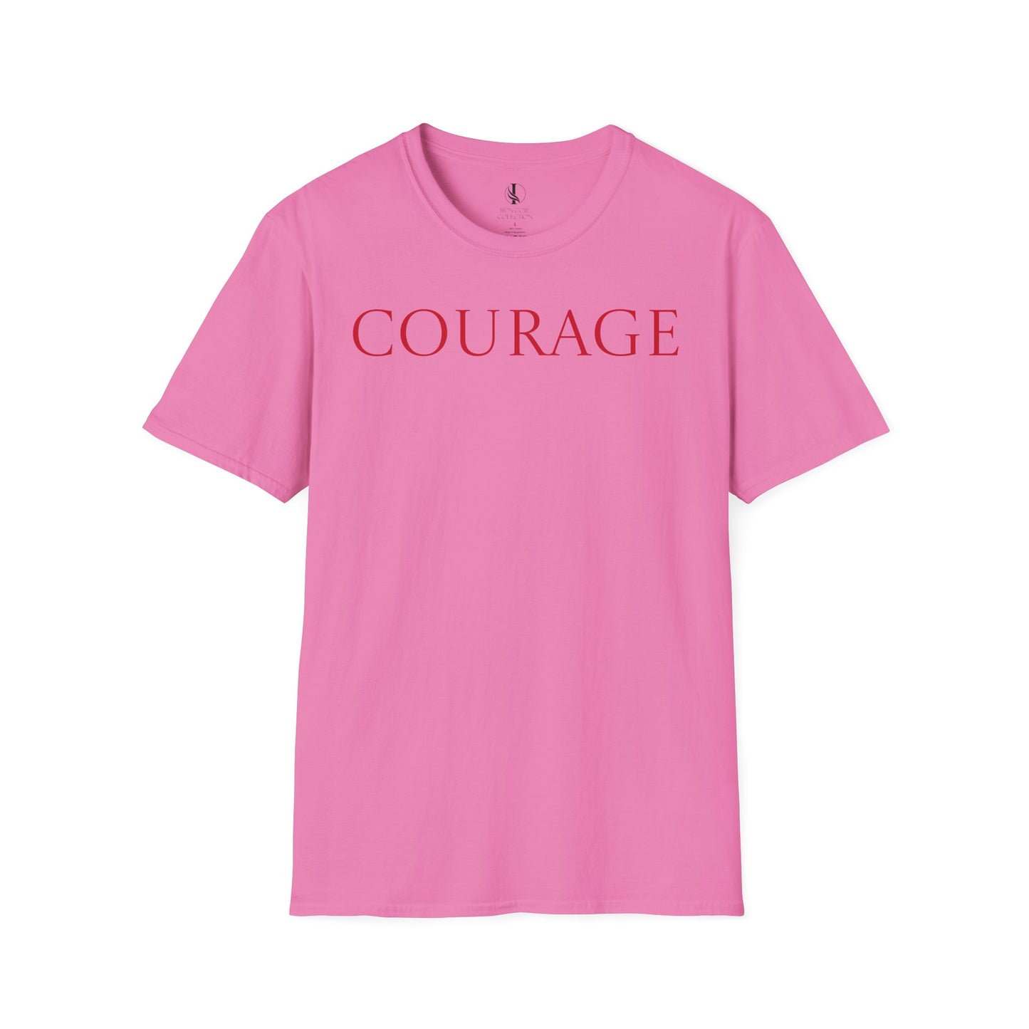 Copy of Courage Lion Unisex Softstyle T-Shirt - Inspiring Graphic Tee for Motivational Moments