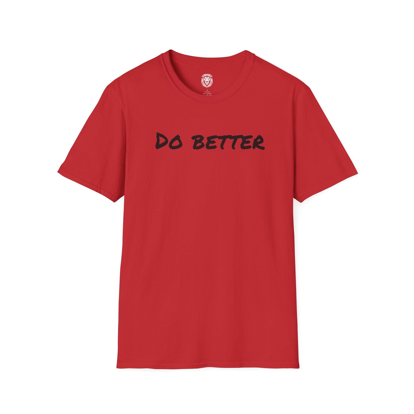 Unisex Softstyle T-Shirt - 'Do Better' Inspirational Tee with Philippians 3:12-14 Design