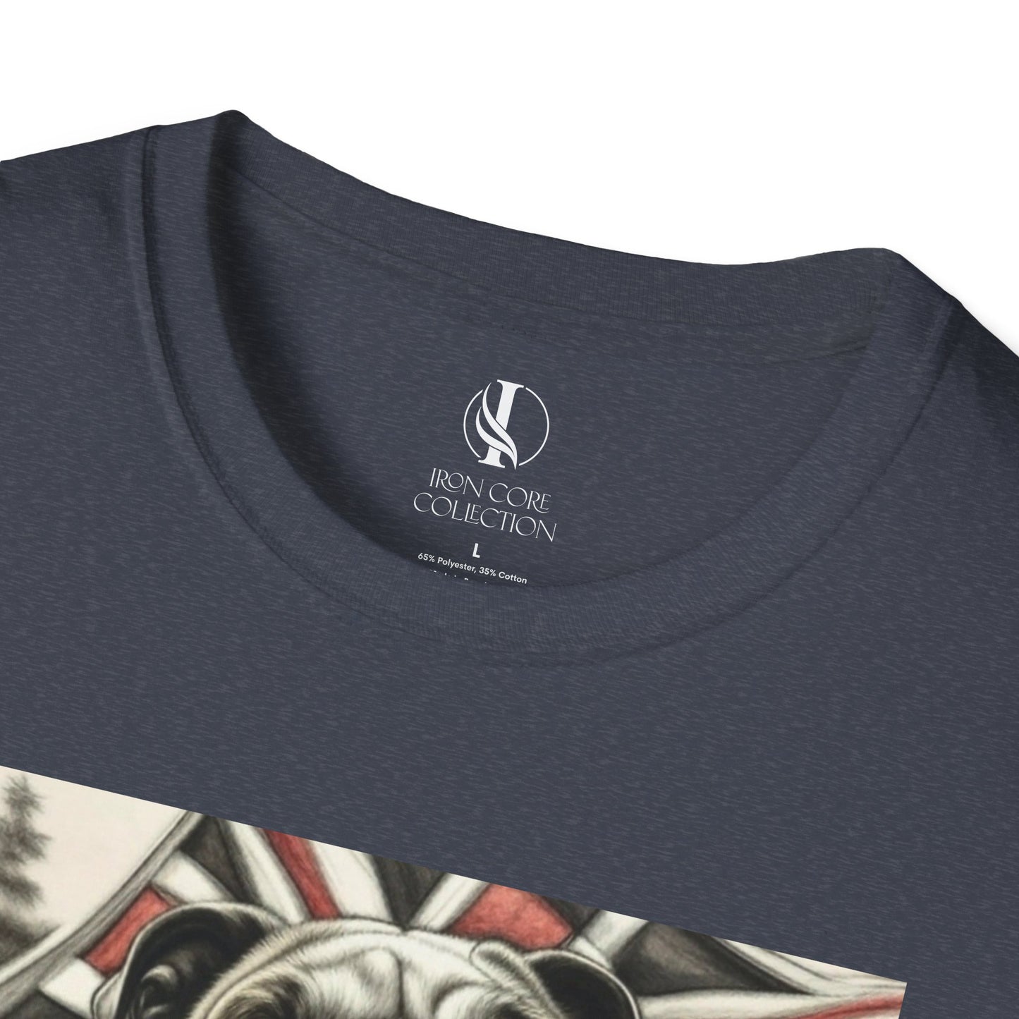 Winston Churchill Bulldog T-Shirt - Softstyle Quote Tee
