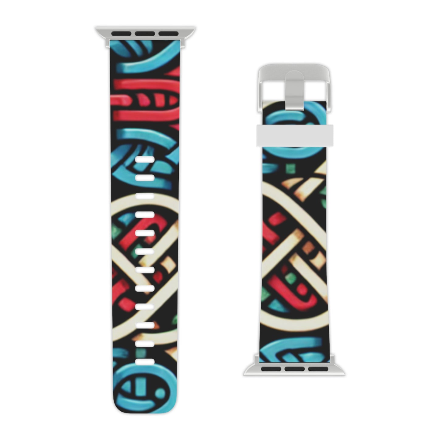 Colorful Apple Watch Band, Unique Watch Strap, Fashion Wristband, Vibrant Accessory, Perfect for Holidays & Gifts