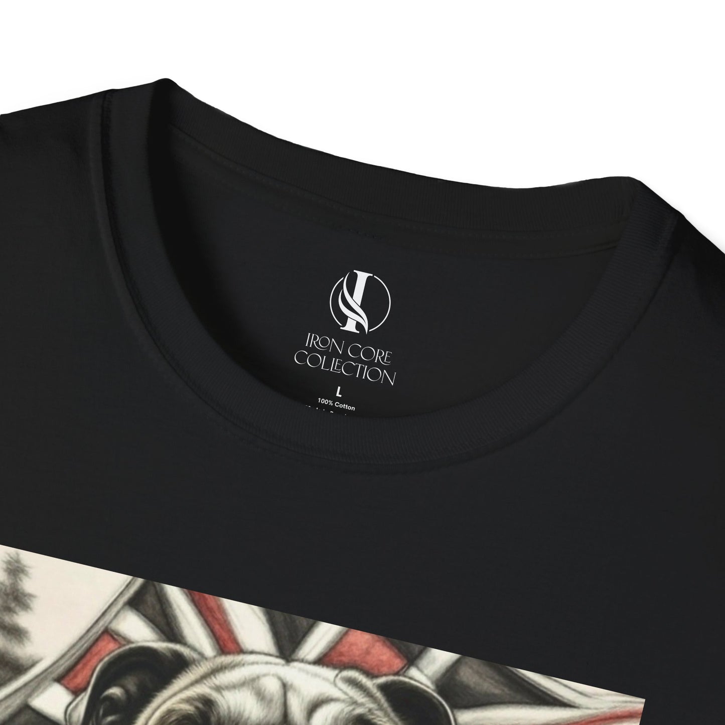 Winston Churchill Bulldog T-Shirt - Softstyle Quote Tee