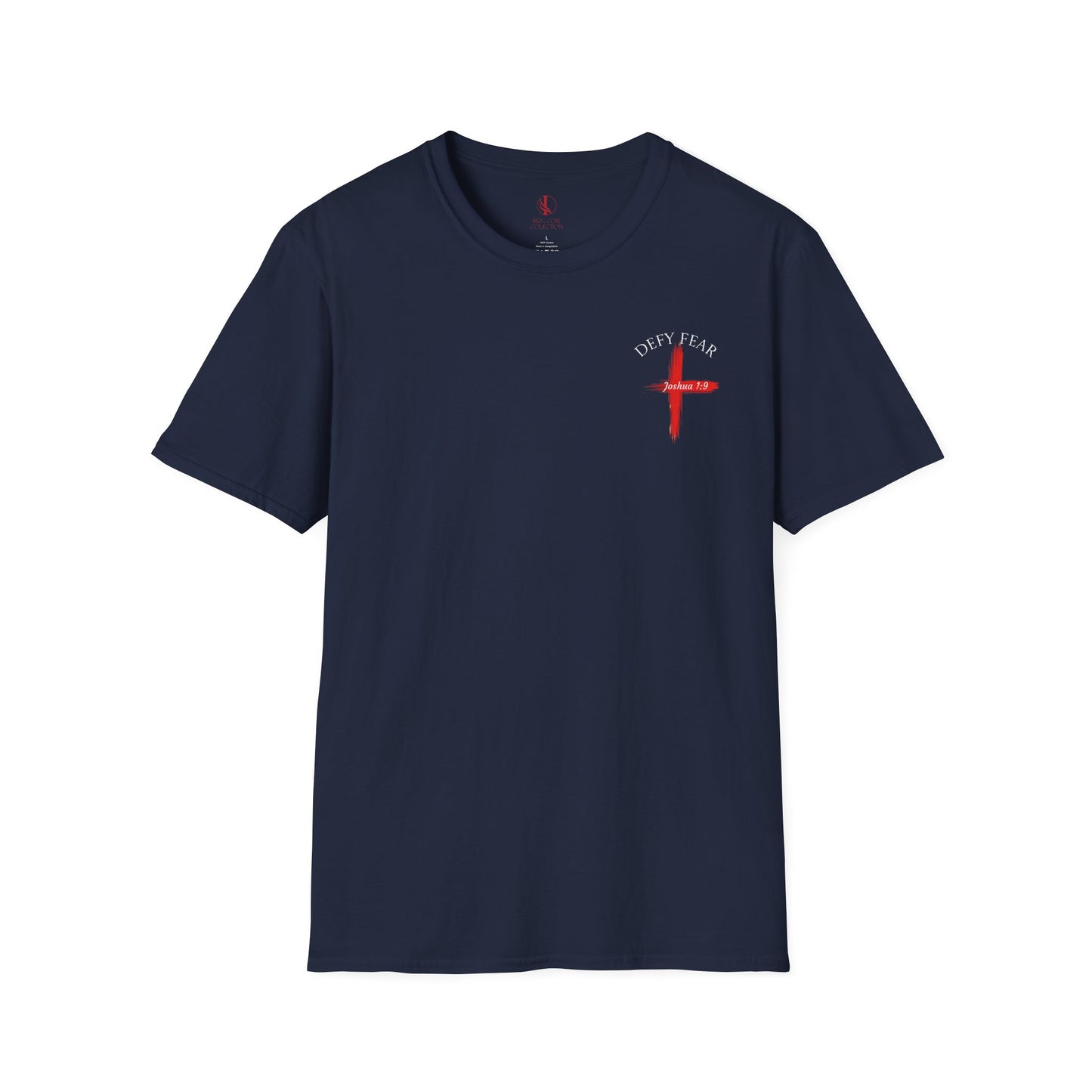 Unisex Softstyle T-Shirt with 'Defy Fear' Design – Embrace Your Bold Spirit