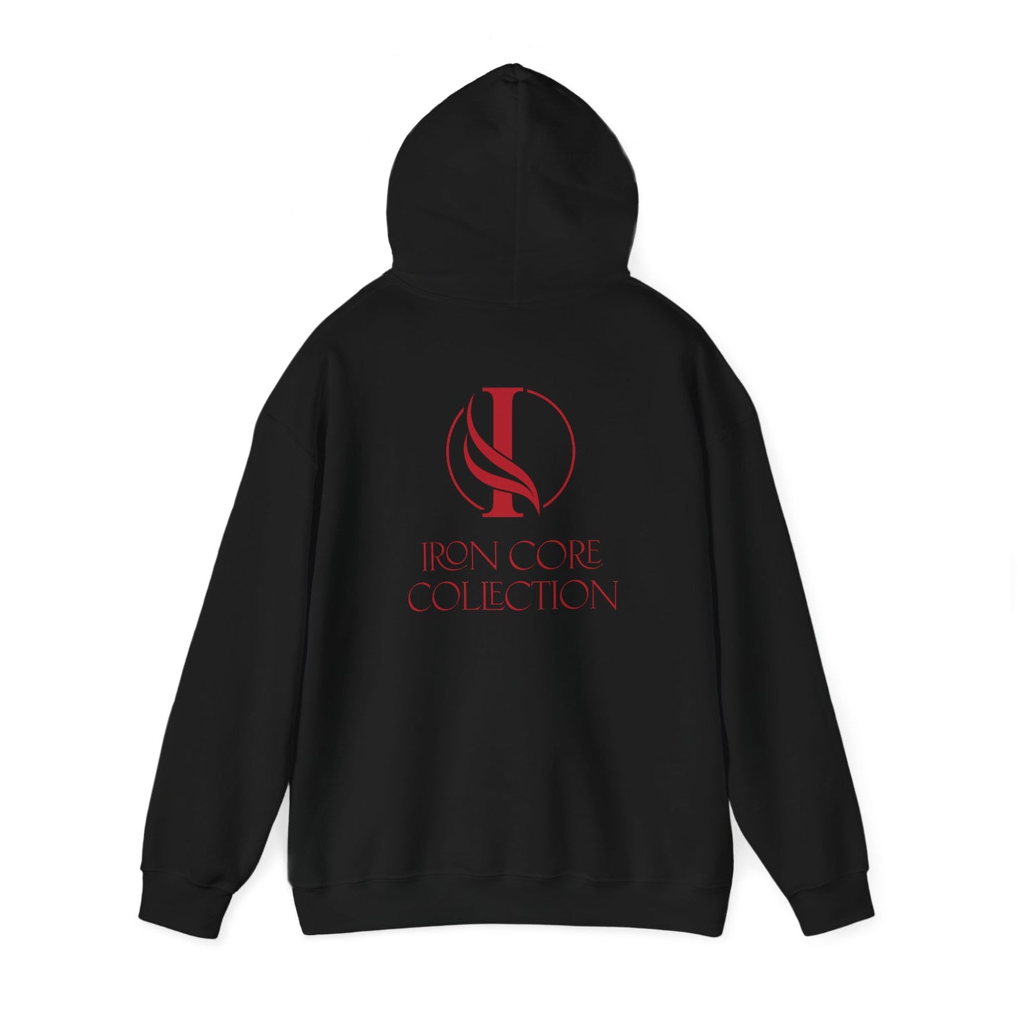 Unisex Heavy Blend Hoodie - Iron Core Collection with Red Cross Design