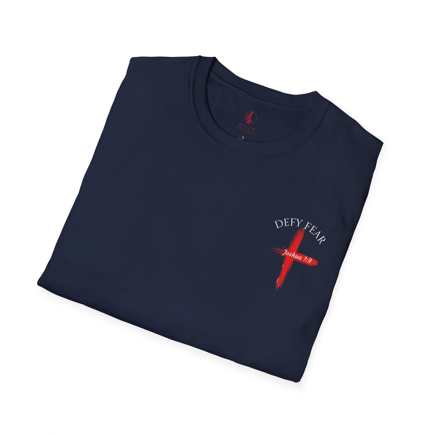Unisex Softstyle T-Shirt with 'Defy Fear' Design – Embrace Your Bold Spirit