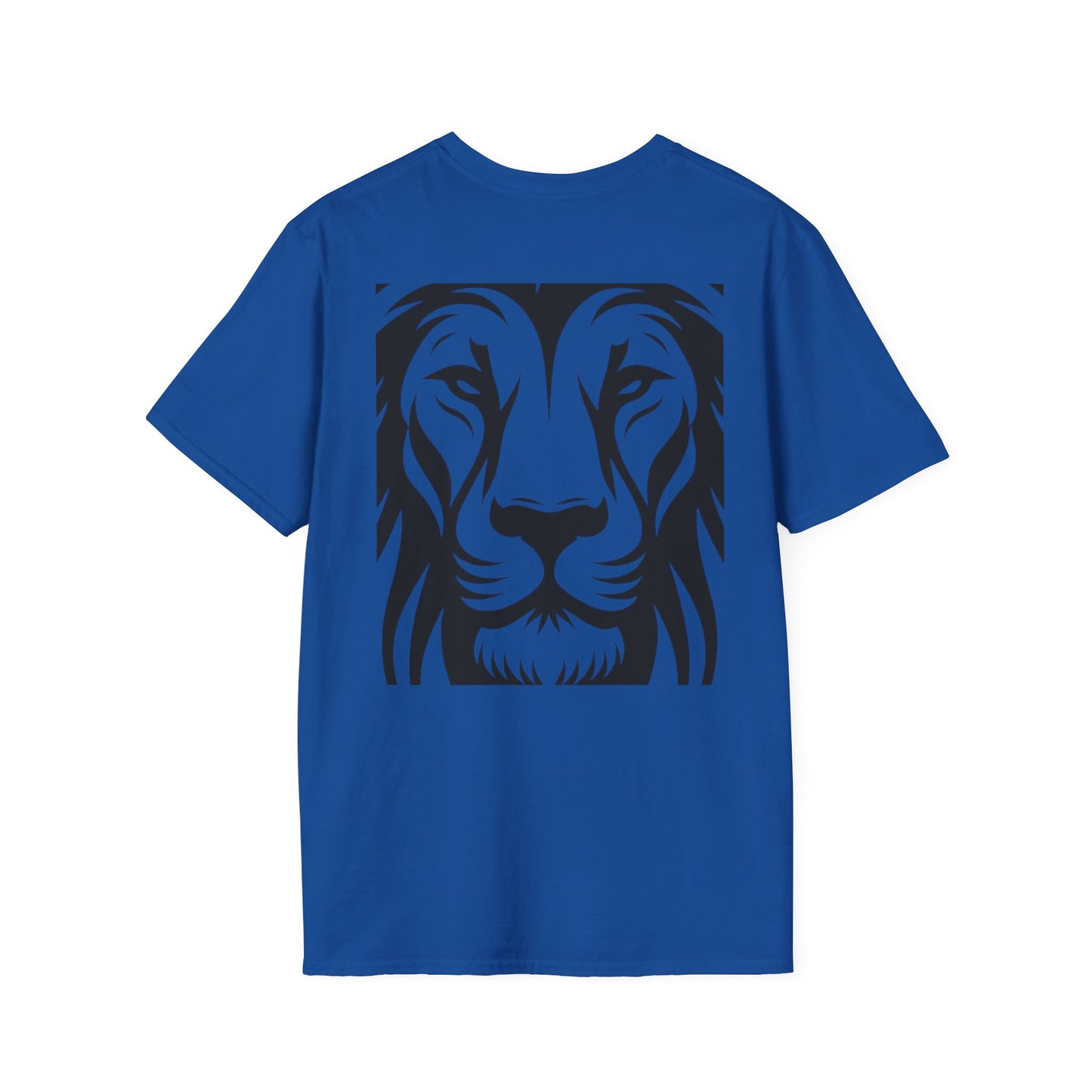 Copy of Courage Lion Unisex Softstyle T-Shirt - Inspiring Graphic Tee for Motivational Moments