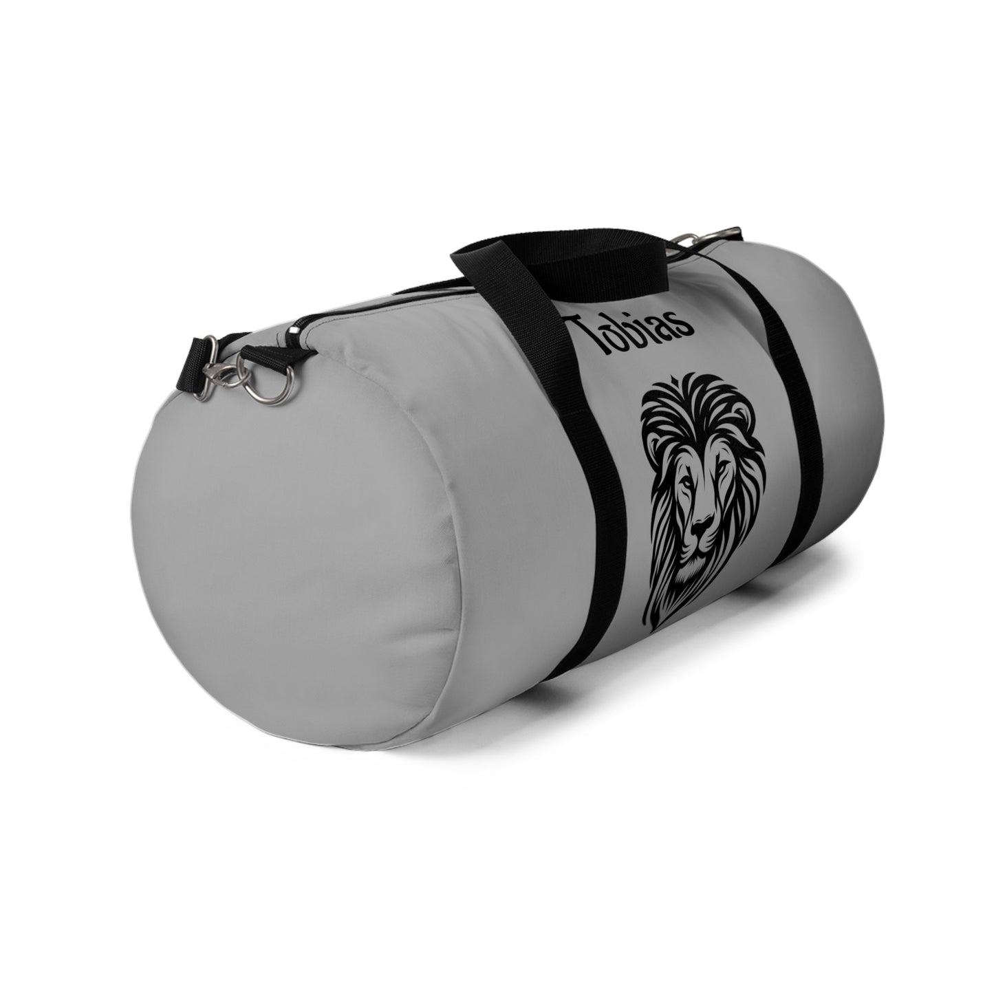 Personalized Lion Duffel Bag - Sports Gear, Gym Bag, Custom Name Bag