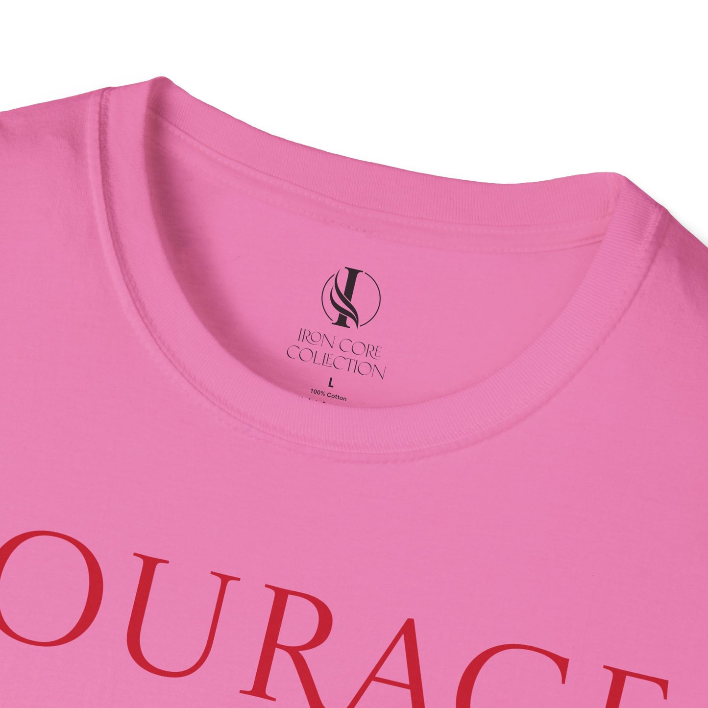 Copy of Courage Lion Unisex Softstyle T-Shirt - Inspiring Graphic Tee for Motivational Moments