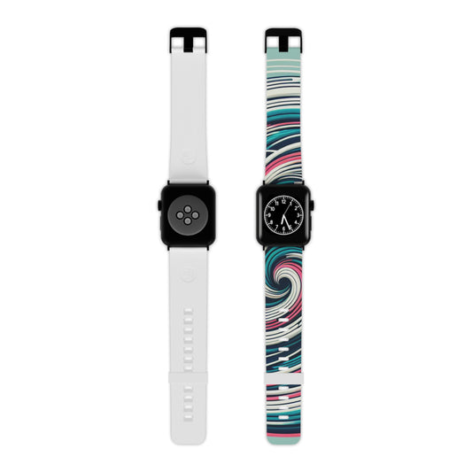 Stylish Apple Watch Band, Trendy Watch Strap, Gift for Her, Colorful Sport Band, Tech Accessories for Women, Funky Watch Style