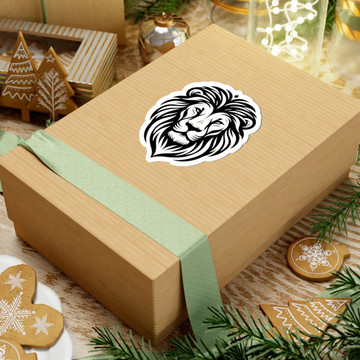 Lion Kiss-Cut Stickers