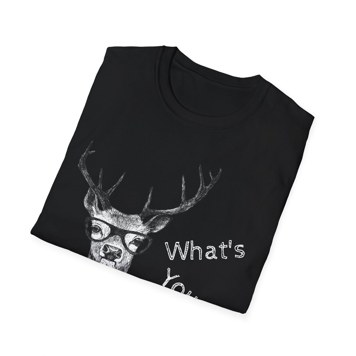 Stag Unisex T-Shirt 'What's Your Focus'