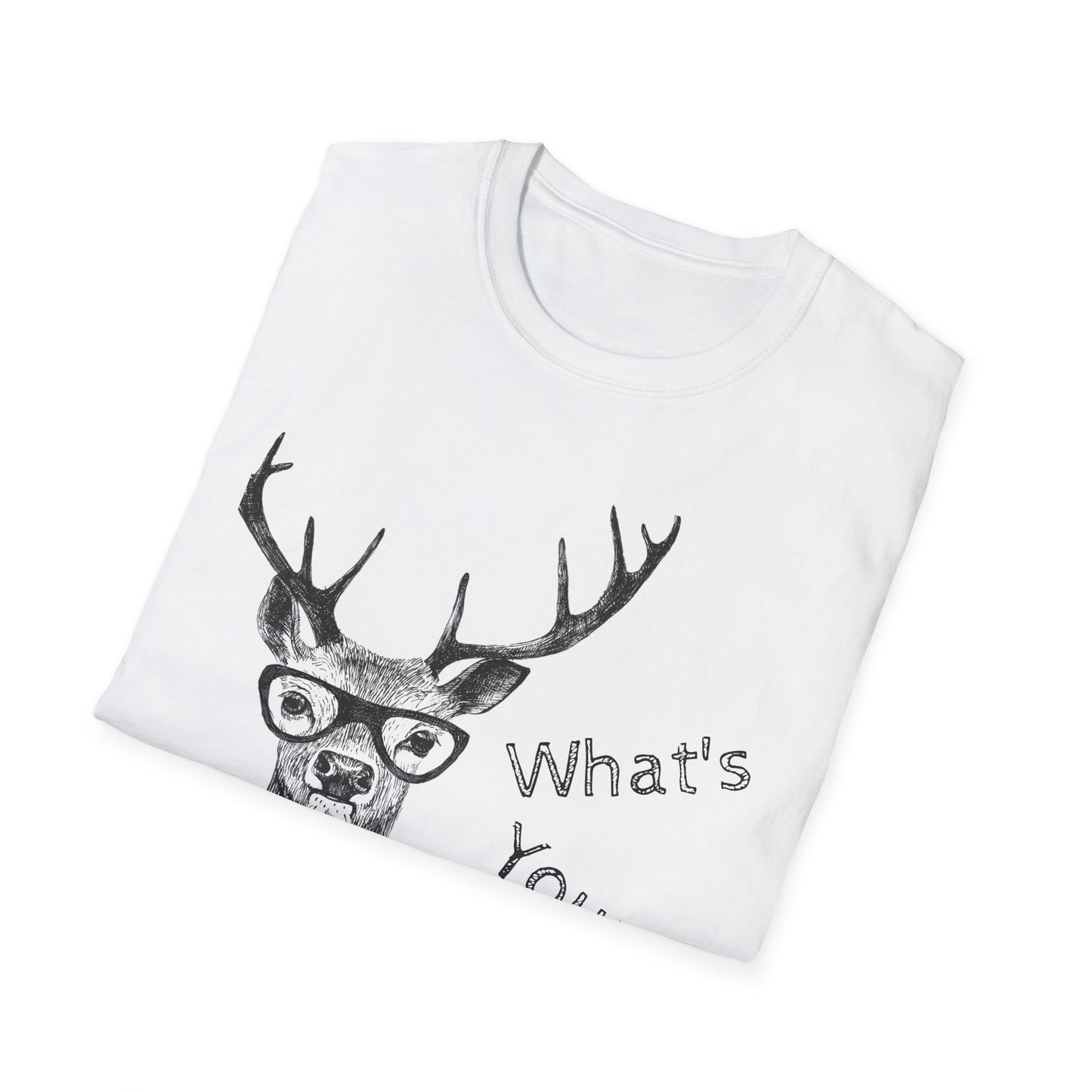 Stag Unisex T-Shirt 'What's Your Focus'