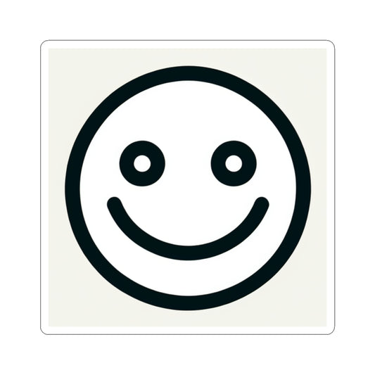 Smiley Kiss-Cut Stickers