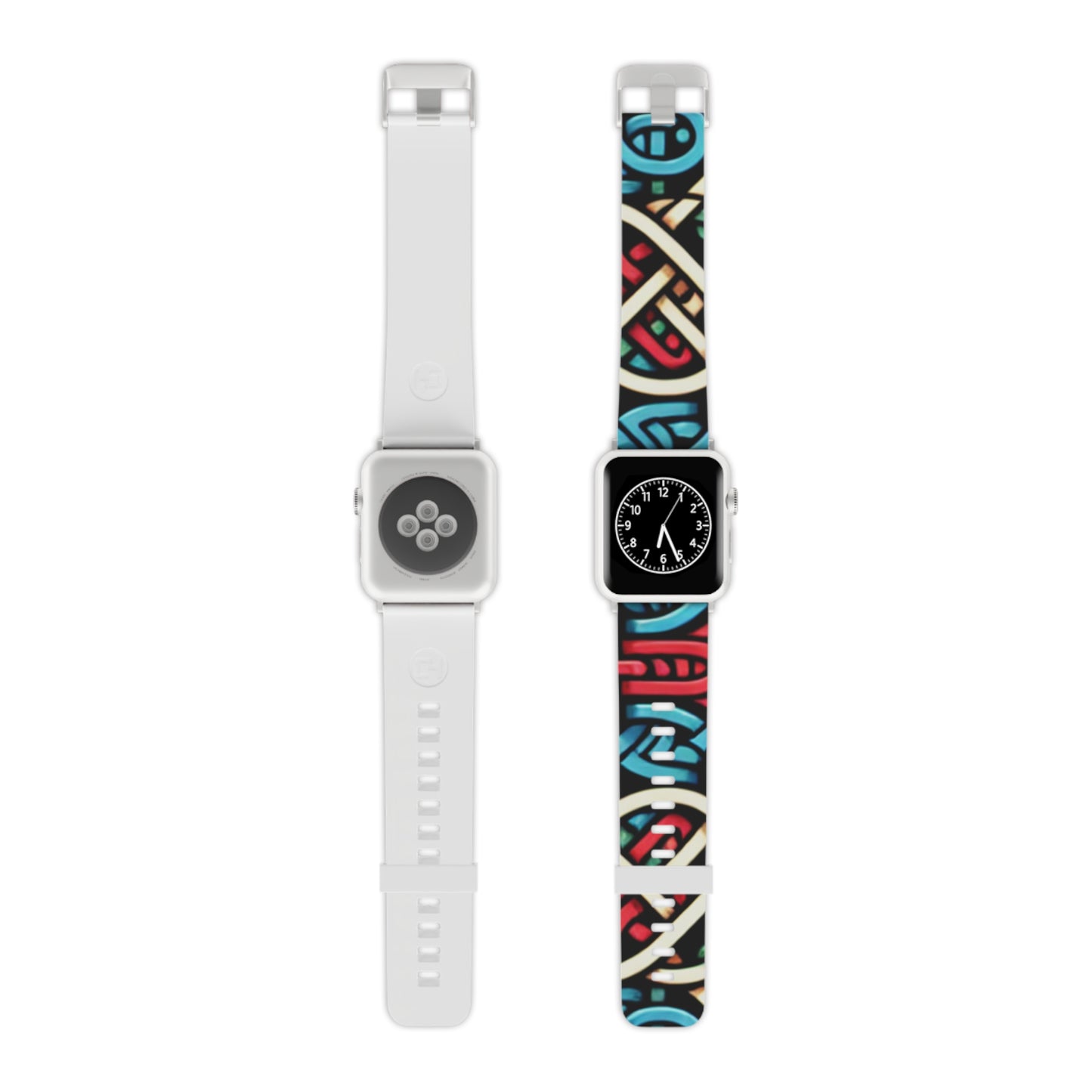 Colorful Apple Watch Band, Unique Watch Strap, Fashion Wristband, Vibrant Accessory, Perfect for Holidays & Gifts