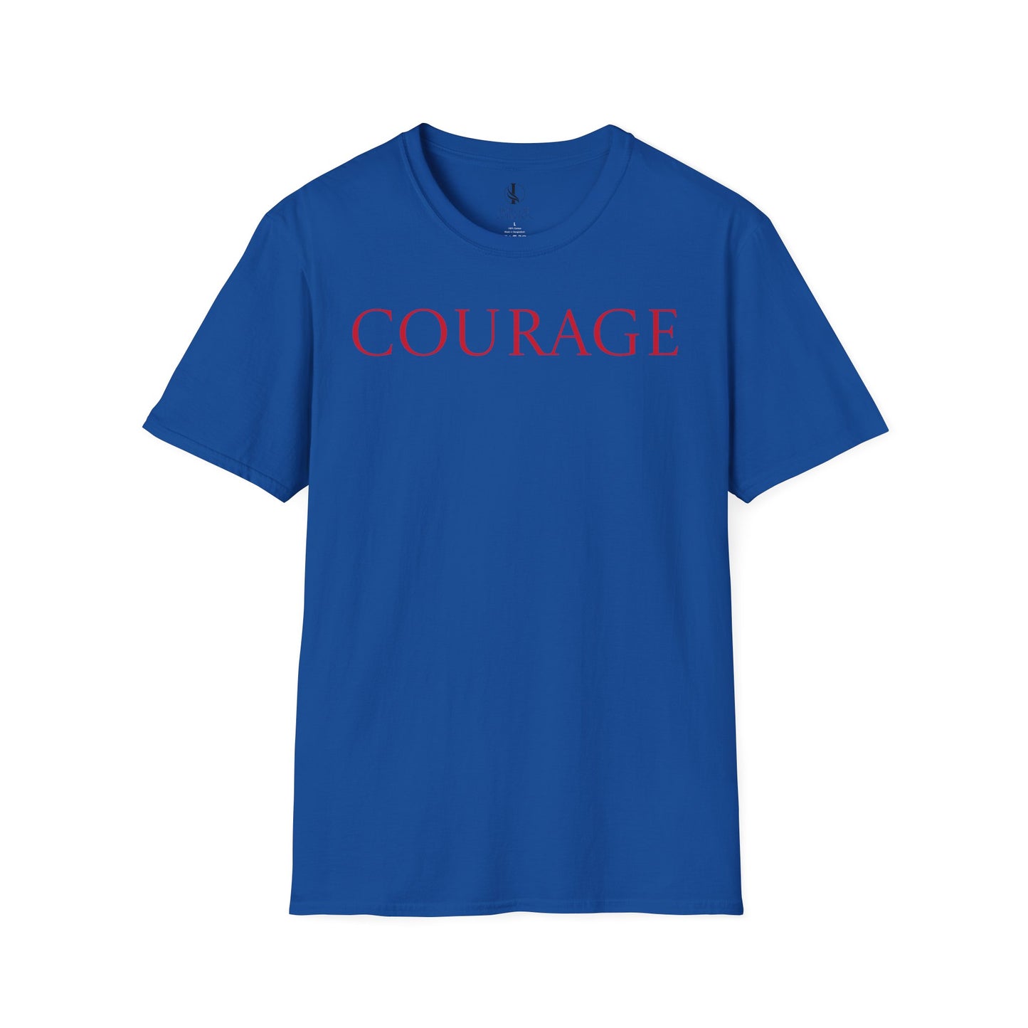 Copy of Courage Lion Unisex Softstyle T-Shirt - Inspiring Graphic Tee for Motivational Moments