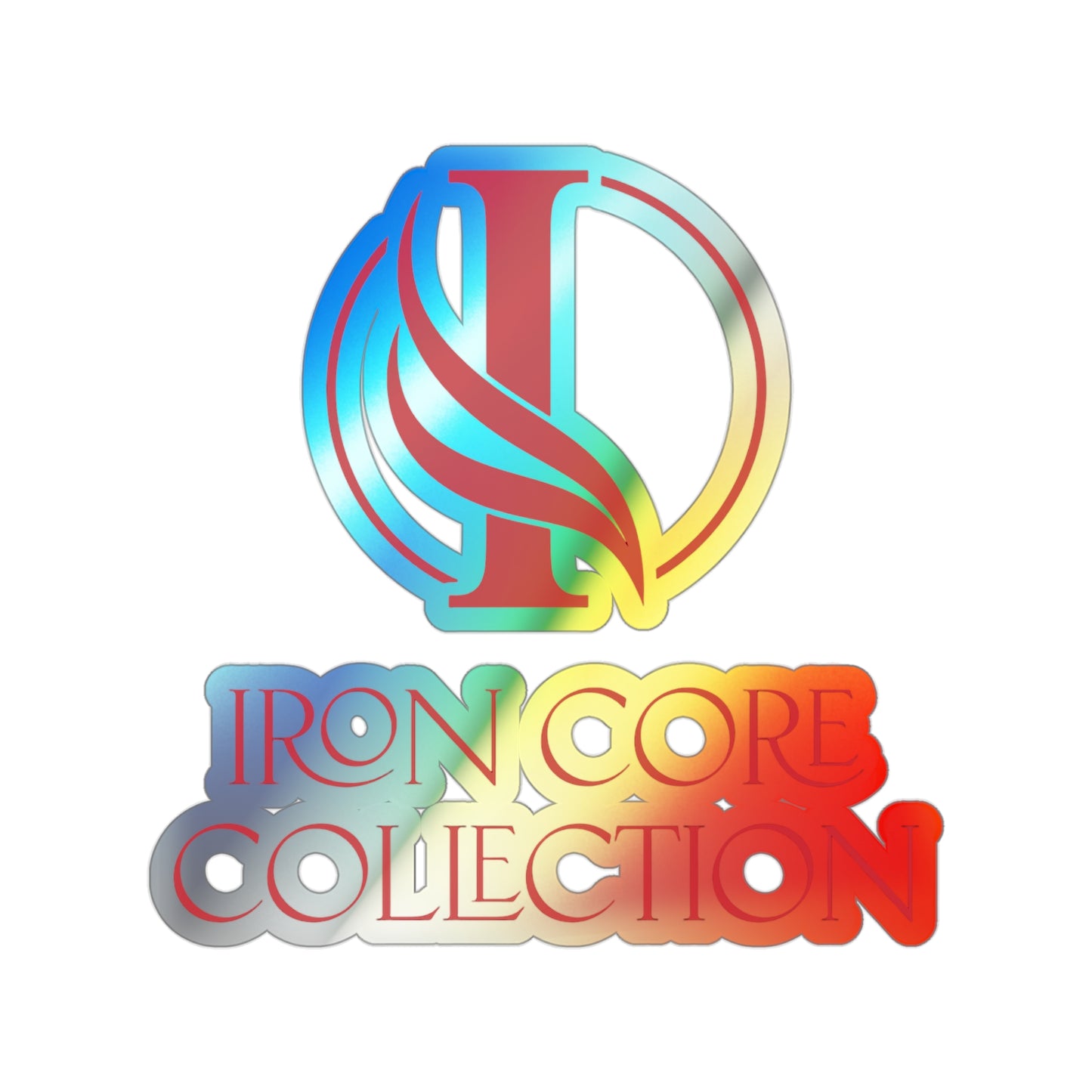 Holographic Die-Cut Stickers - Iron Core Collection - Premium Skateboard Vinyl Decals