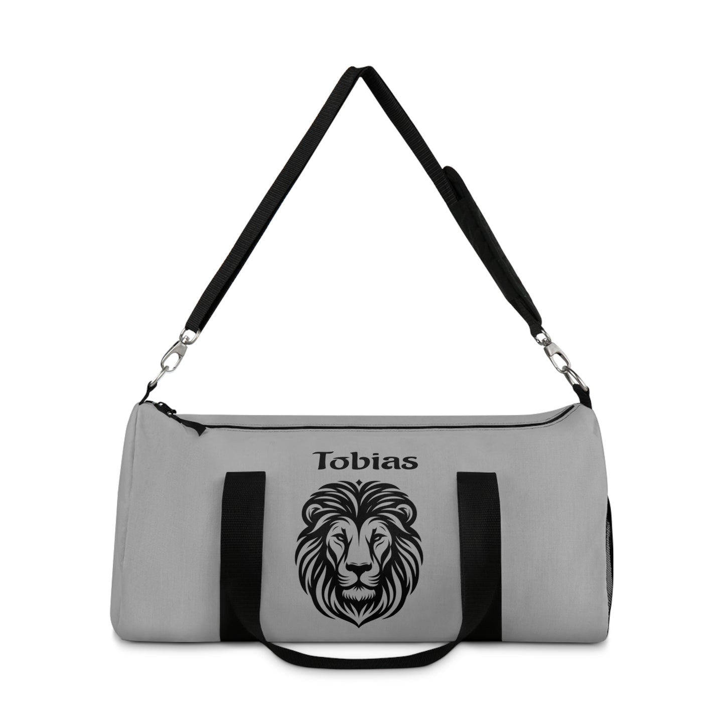 Personalized Lion Duffel Bag - Sports Gear, Gym Bag, Custom Name Bag