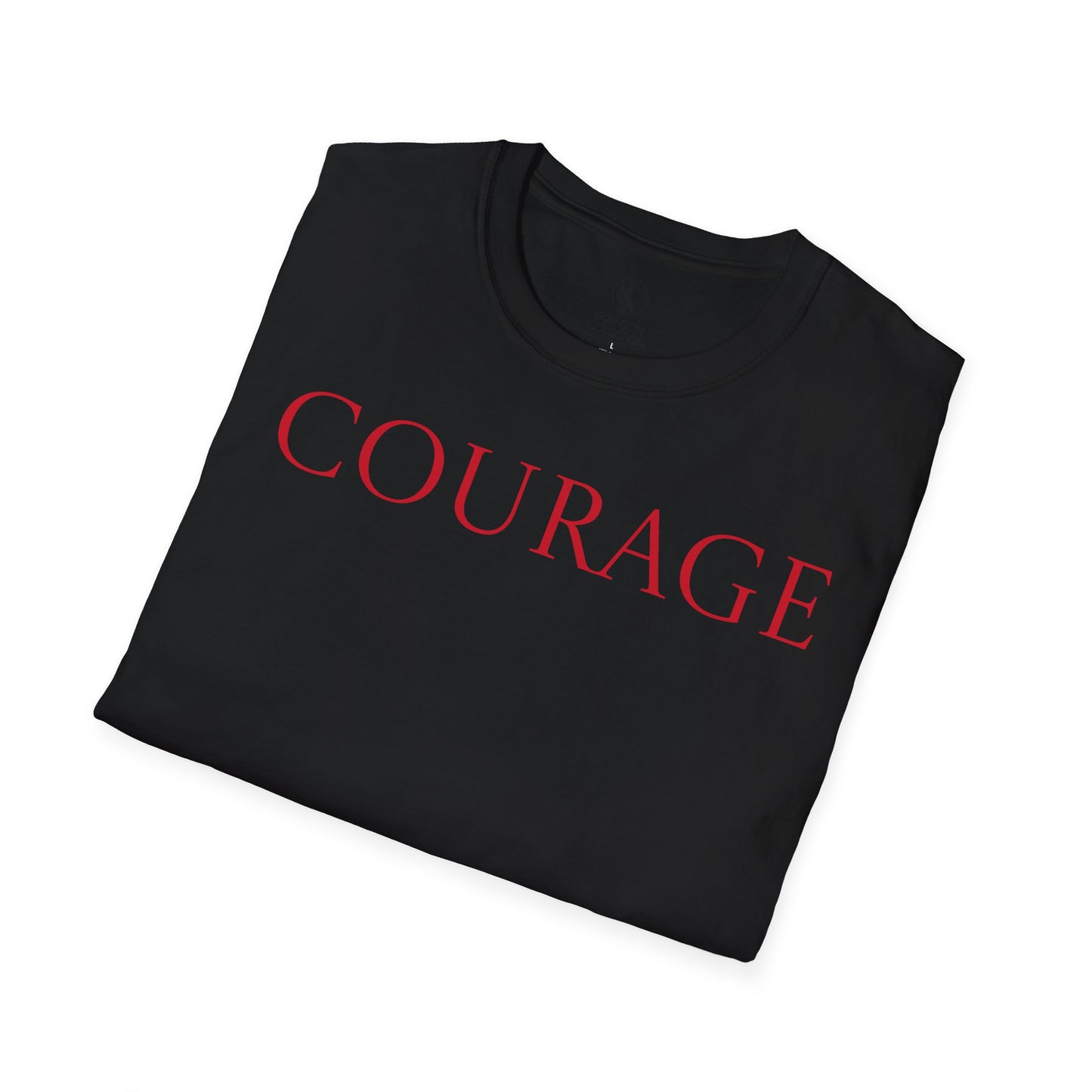 Copy of Courage Lion Unisex Softstyle T-Shirt - Inspiring Graphic Tee for Motivational Moments