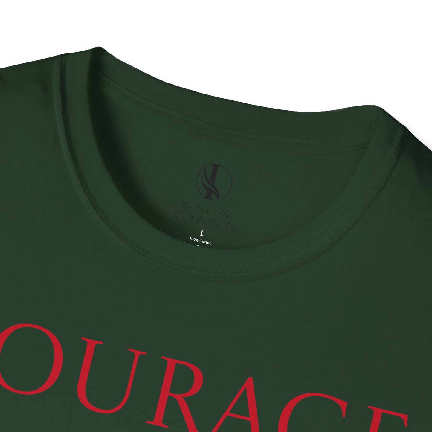 Copy of Courage Lion Unisex Softstyle T-Shirt - Inspiring Graphic Tee for Motivational Moments