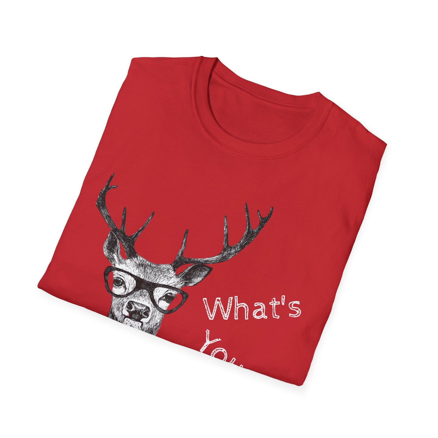 Stag Unisex T-Shirt 'What's Your Focus'