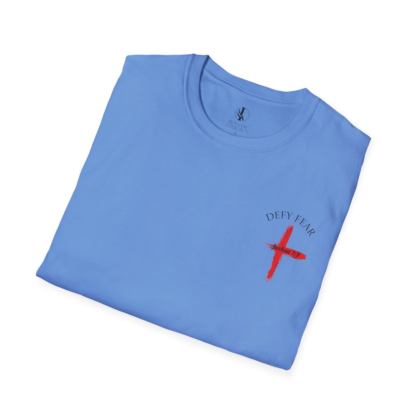 Unisex Softstyle T-Shirt with 'Defy Fear' Design – Embrace Your Bold Spirit