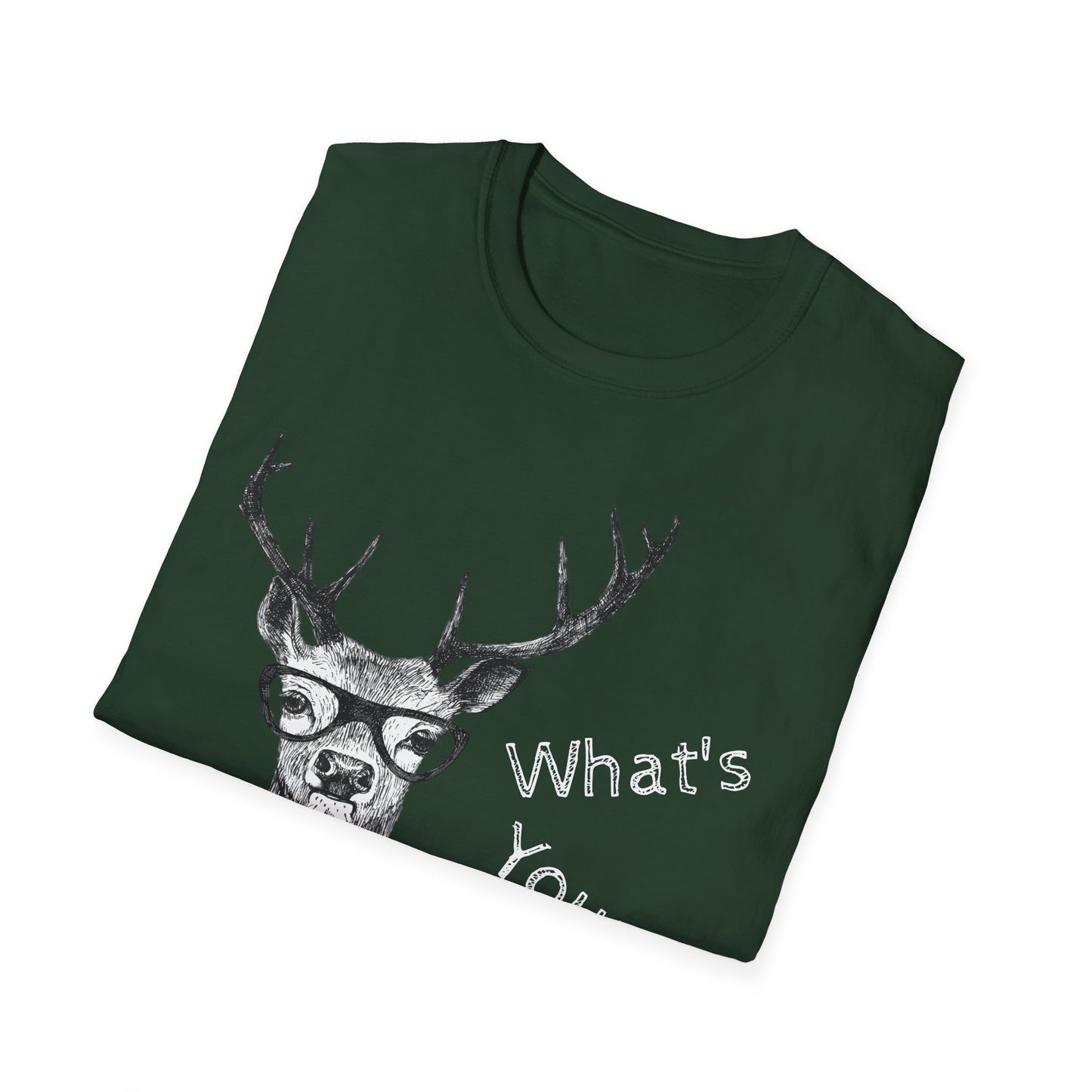 Stag Unisex T-Shirt 'What's Your Focus'