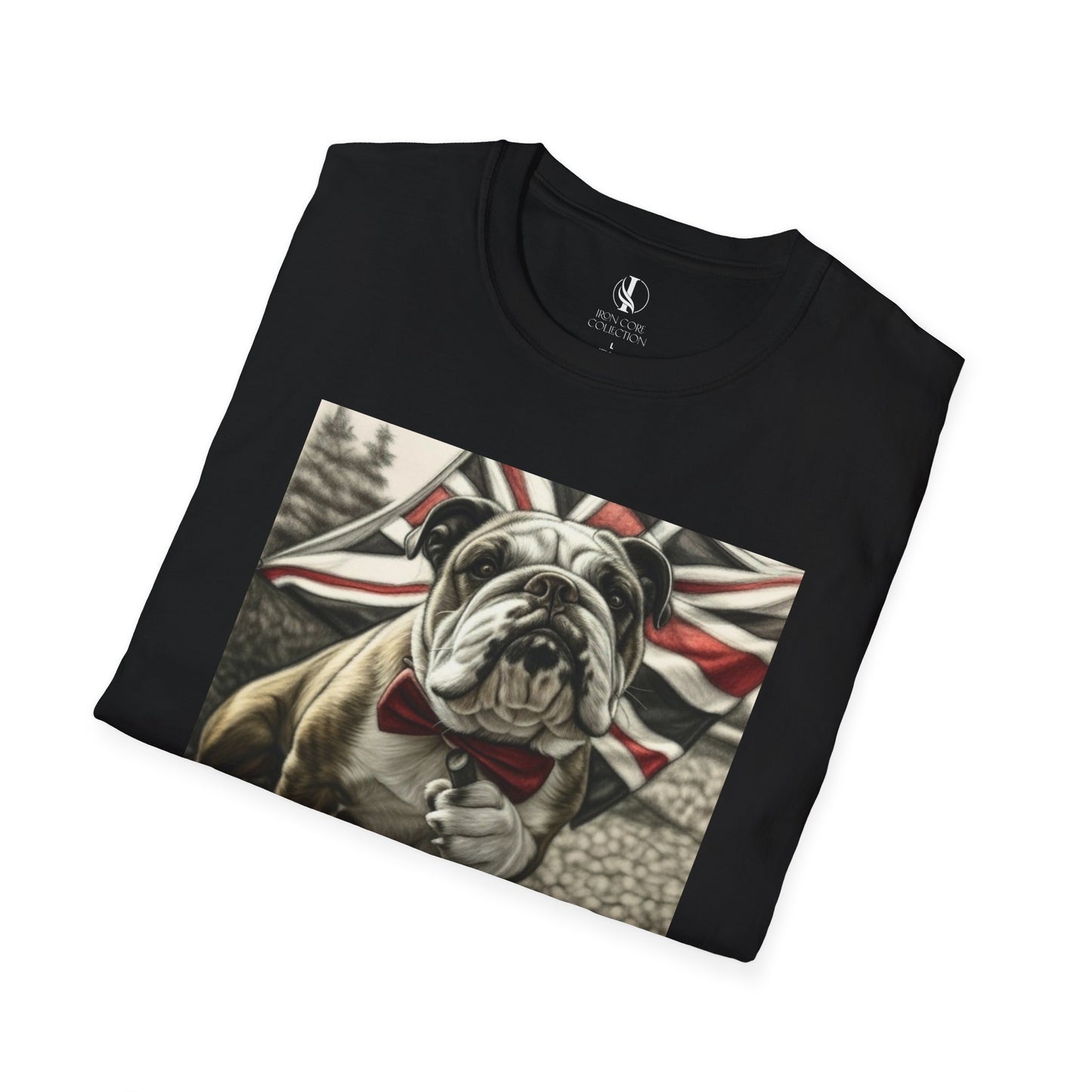 Winston Churchill Bulldog T-Shirt - Softstyle Quote Tee