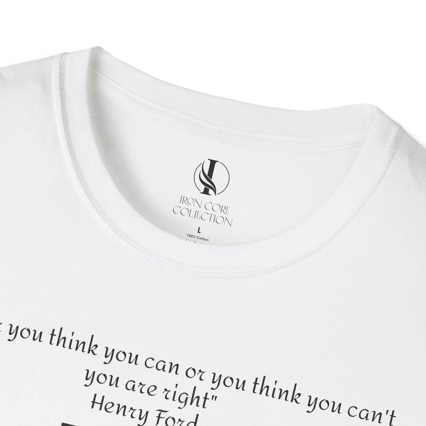 Inspirational American Quote T-Shirt - Unisex Softstyle Tee