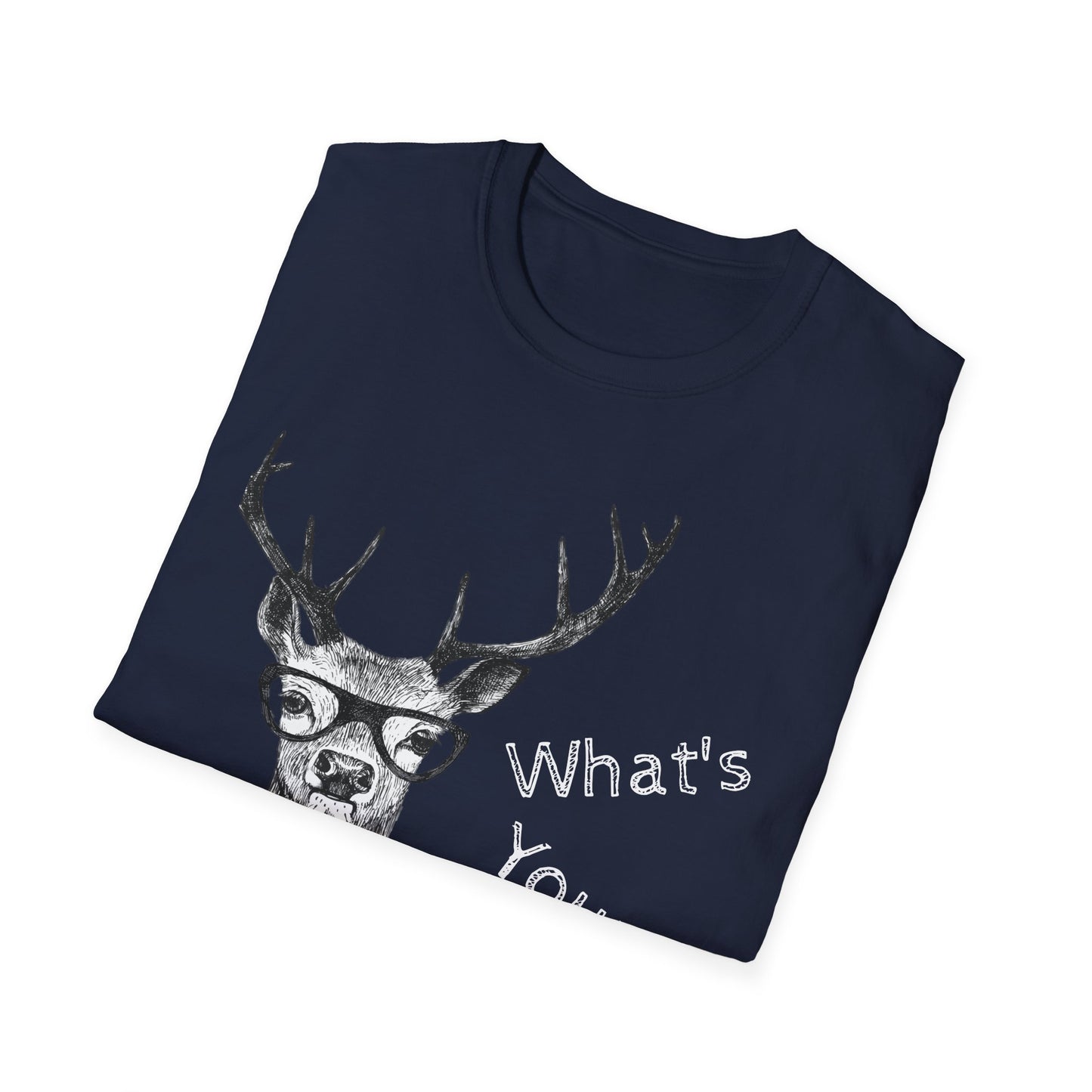 Stag Unisex T-Shirt 'What's Your Focus'