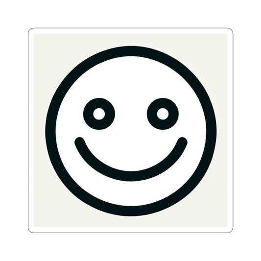 Smiley Kiss-Cut Stickers