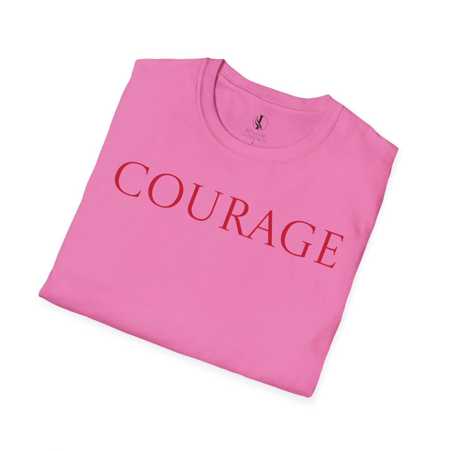 Copy of Courage Lion Unisex Softstyle T-Shirt - Inspiring Graphic Tee for Motivational Moments