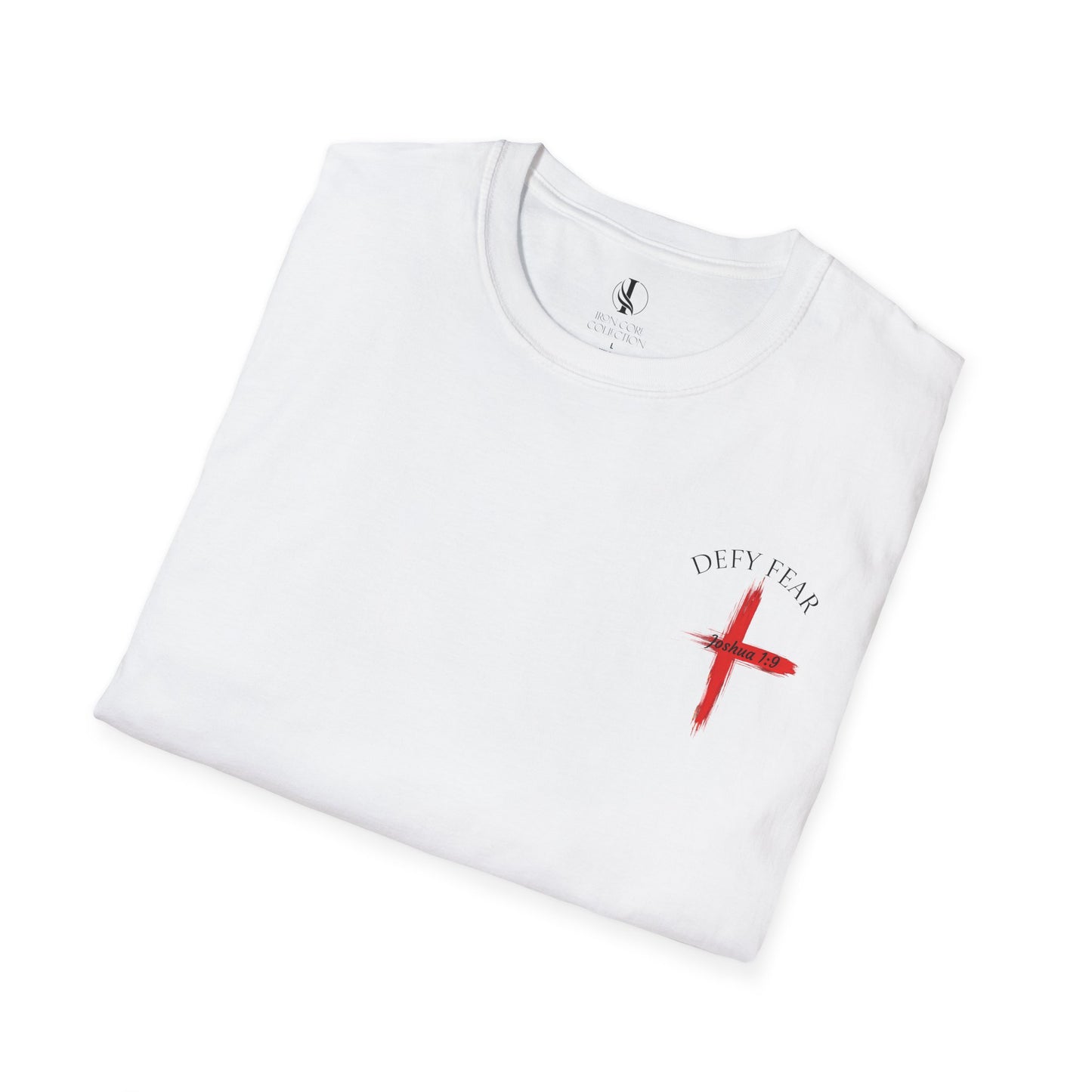 Unisex Softstyle T-Shirt with 'Defy Fear' Design – Embrace Your Bold Spirit