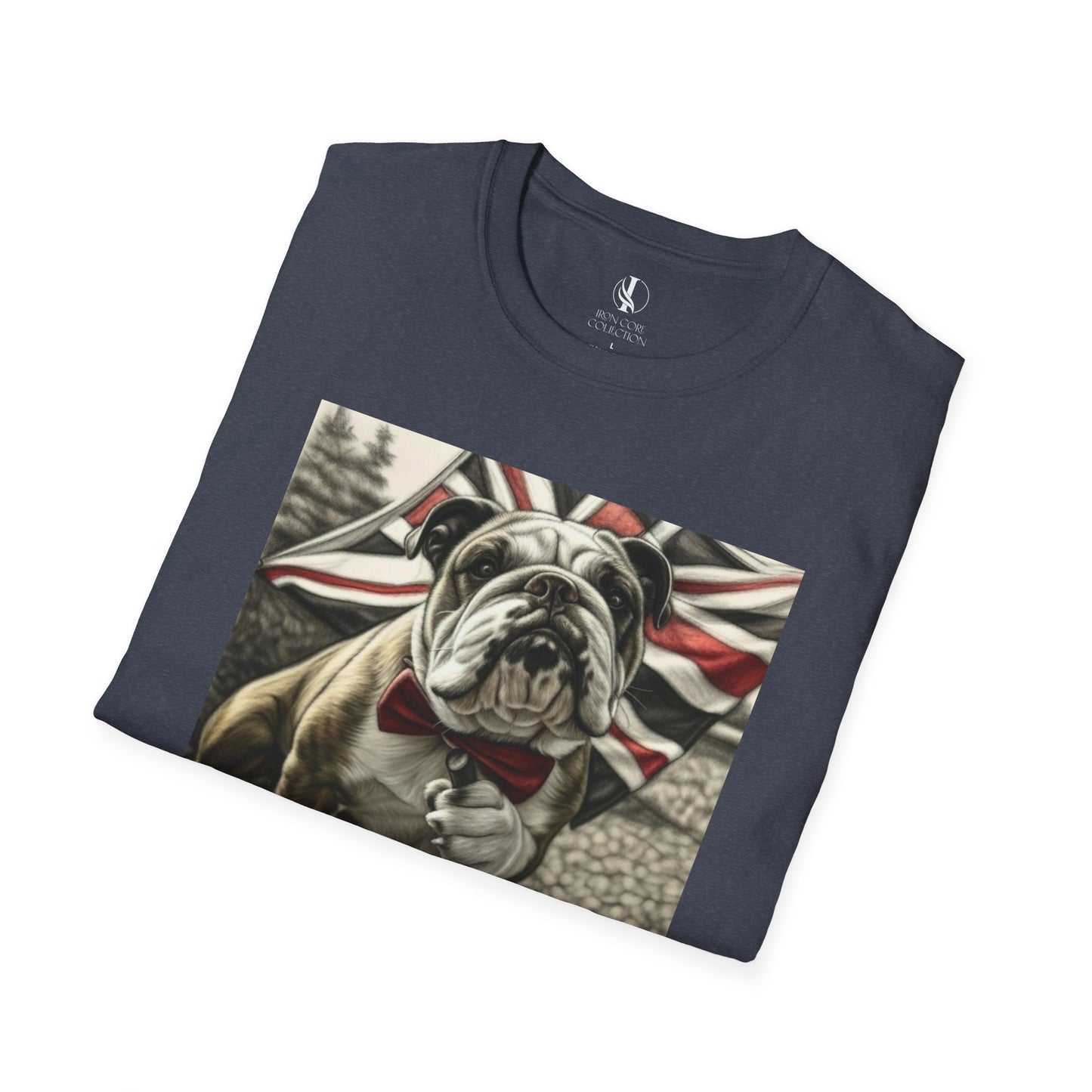 Winston Churchill Bulldog T-Shirt - Softstyle Quote Tee