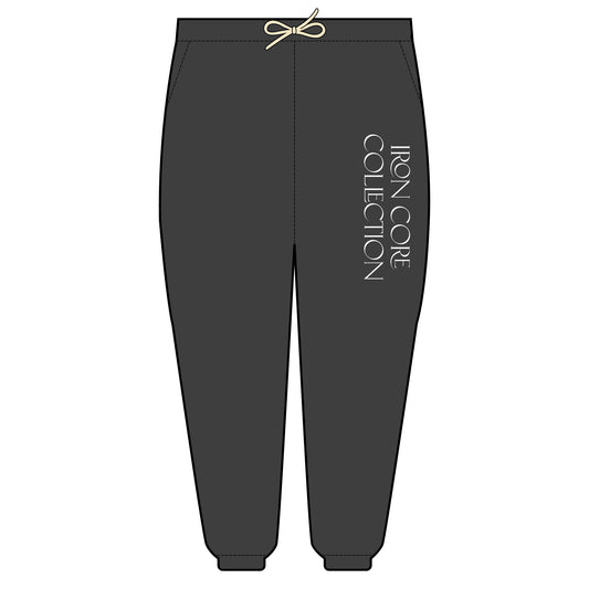 Fleece Sweatpants with Iron Core Collection Detail