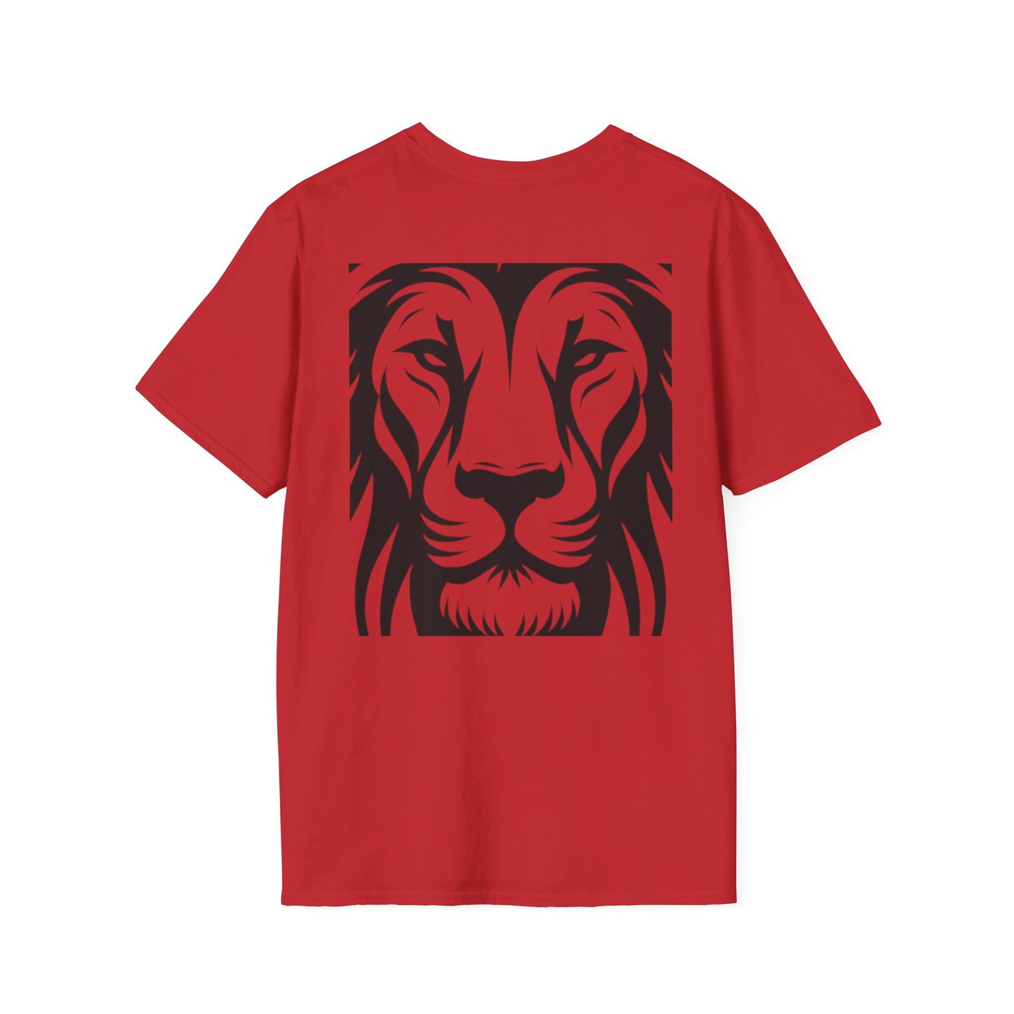 Copy of Courage Lion Unisex Softstyle T-Shirt - Inspiring Graphic Tee for Motivational Moments