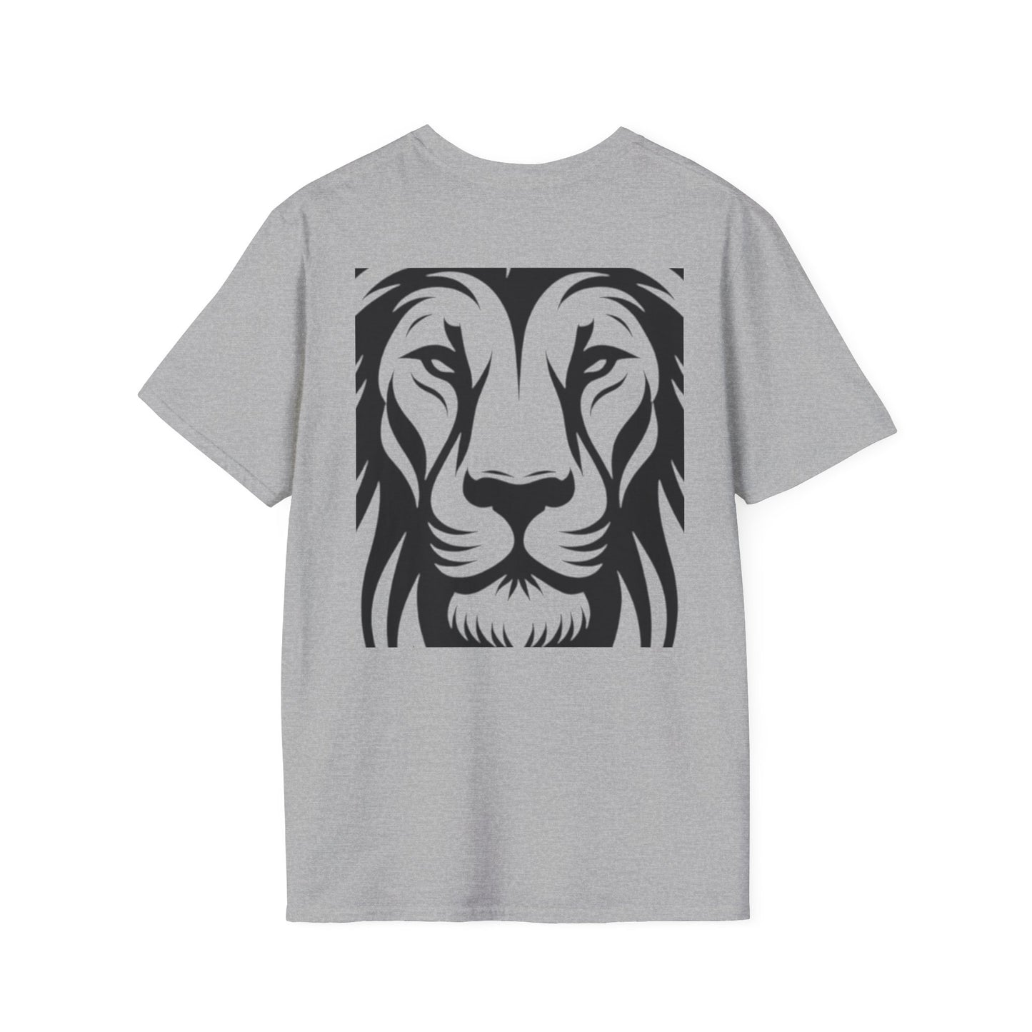 Copy of Courage Lion Unisex Softstyle T-Shirt - Inspiring Graphic Tee for Motivational Moments