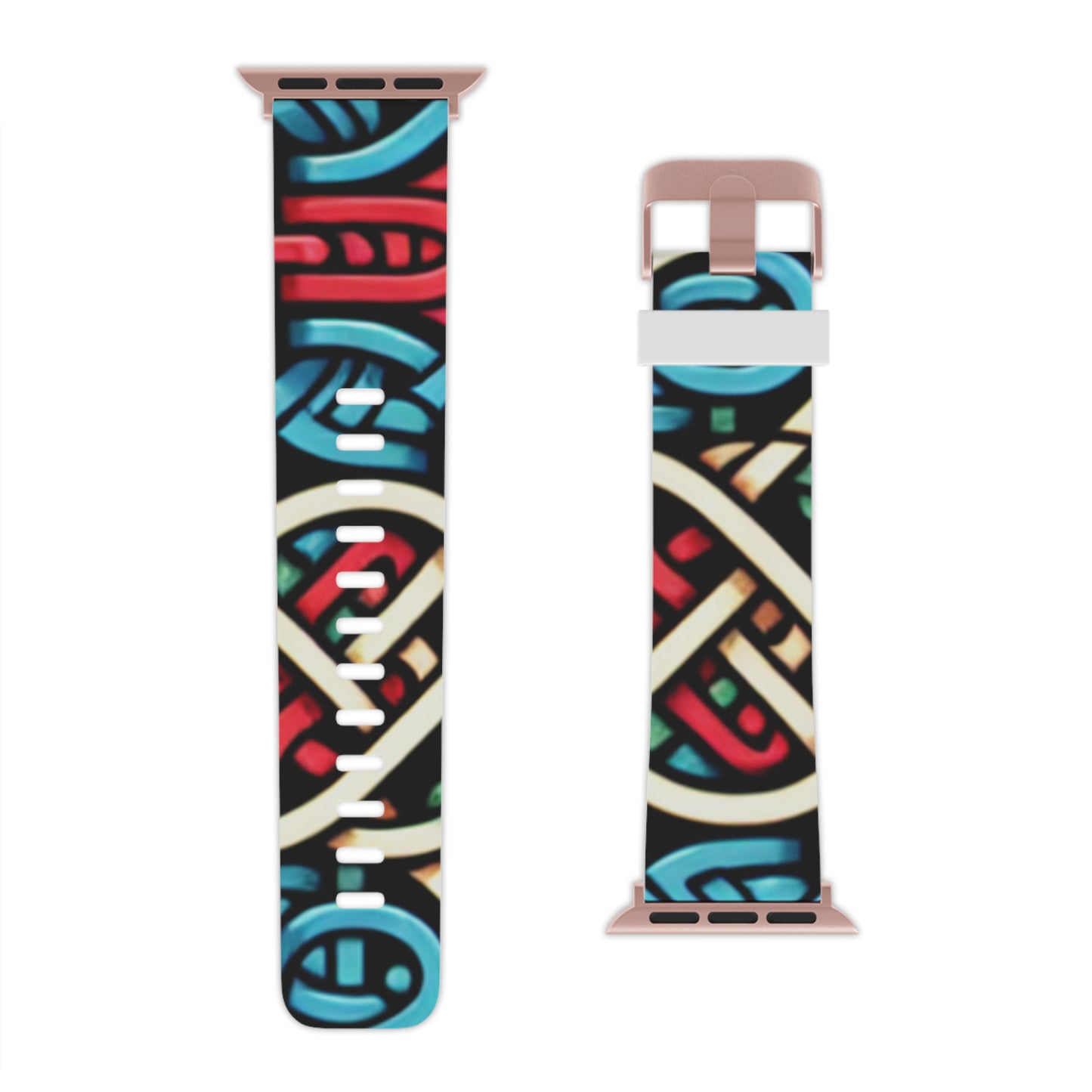 Colorful Apple Watch Band, Unique Watch Strap, Fashion Wristband, Vibrant Accessory, Perfect for Holidays & Gifts