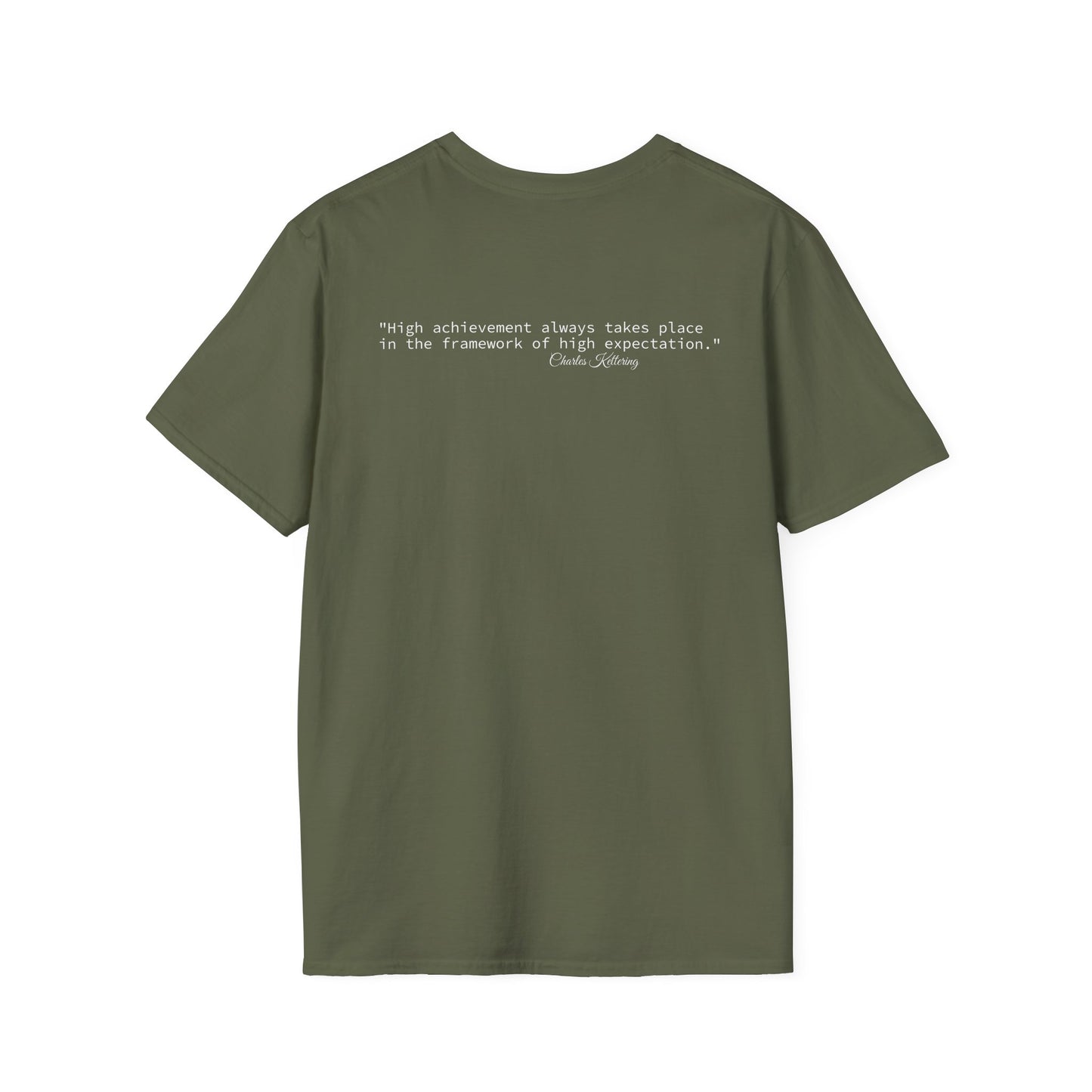 Motivational DO BETTERE Unisex T-Shirt with Charles Kettering Quote
