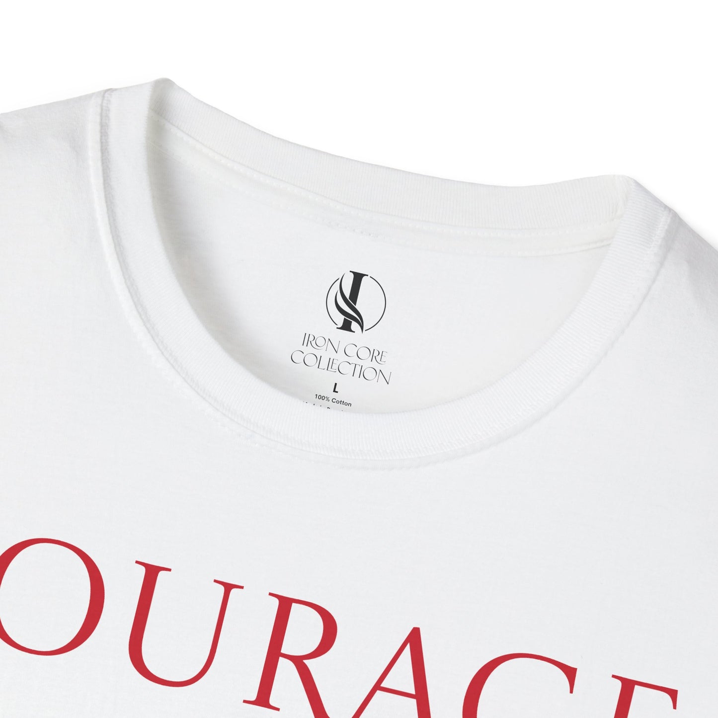 Copy of Courage Lion Unisex Softstyle T-Shirt - Inspiring Graphic Tee for Motivational Moments