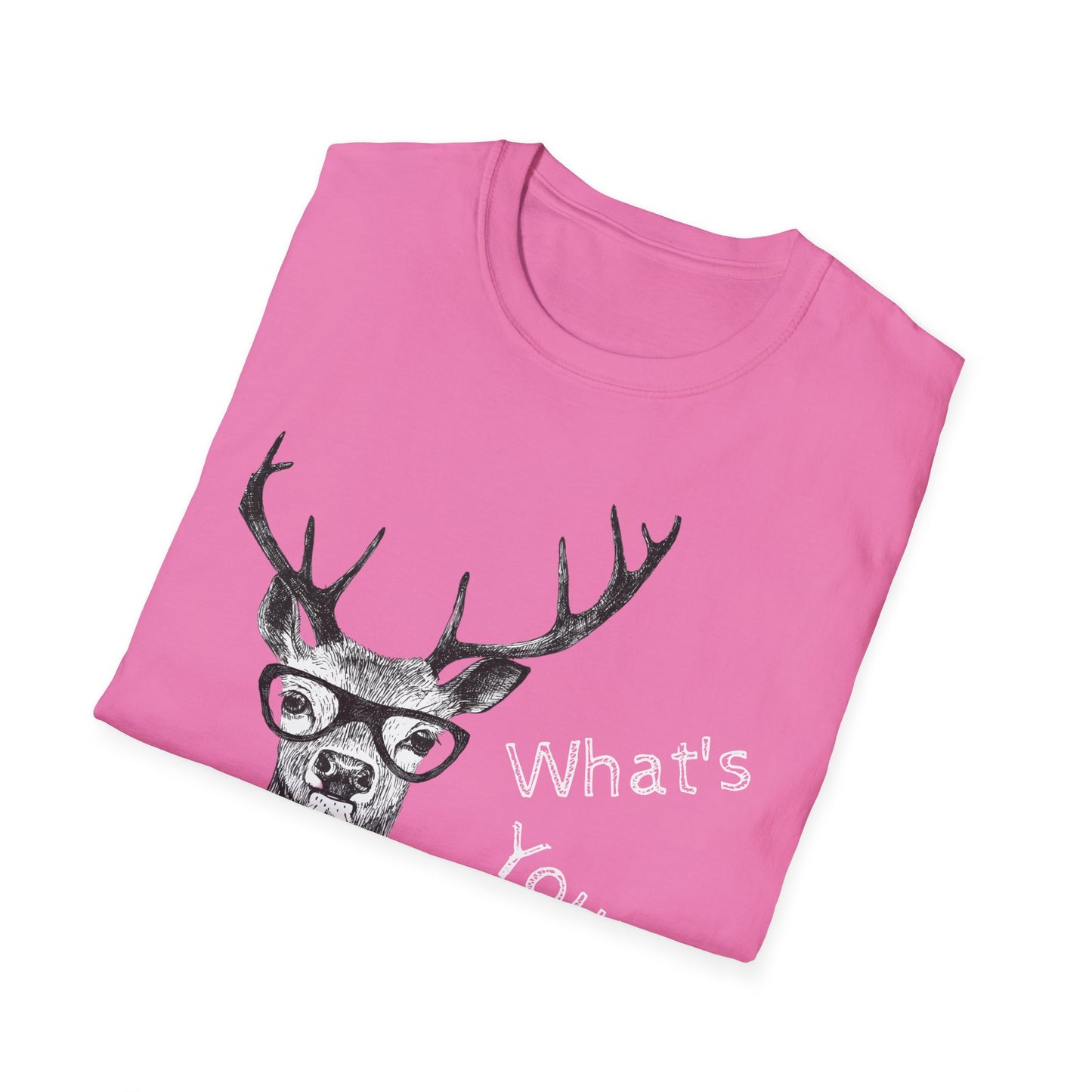Stag Unisex T-Shirt 'What's Your Focus'