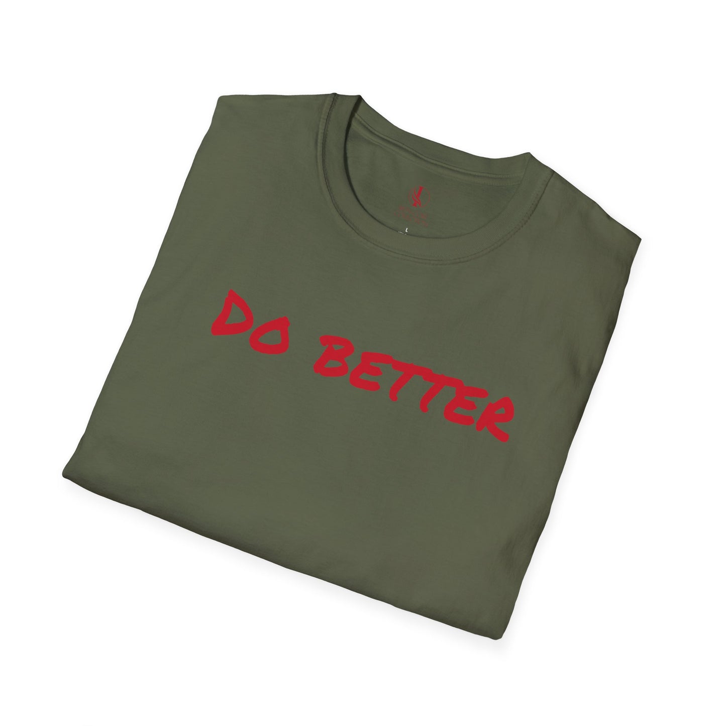 Unisex Softstyle T-Shirt - 'Do Better' Inspirational Tee with Philippians 3:12-14 Design