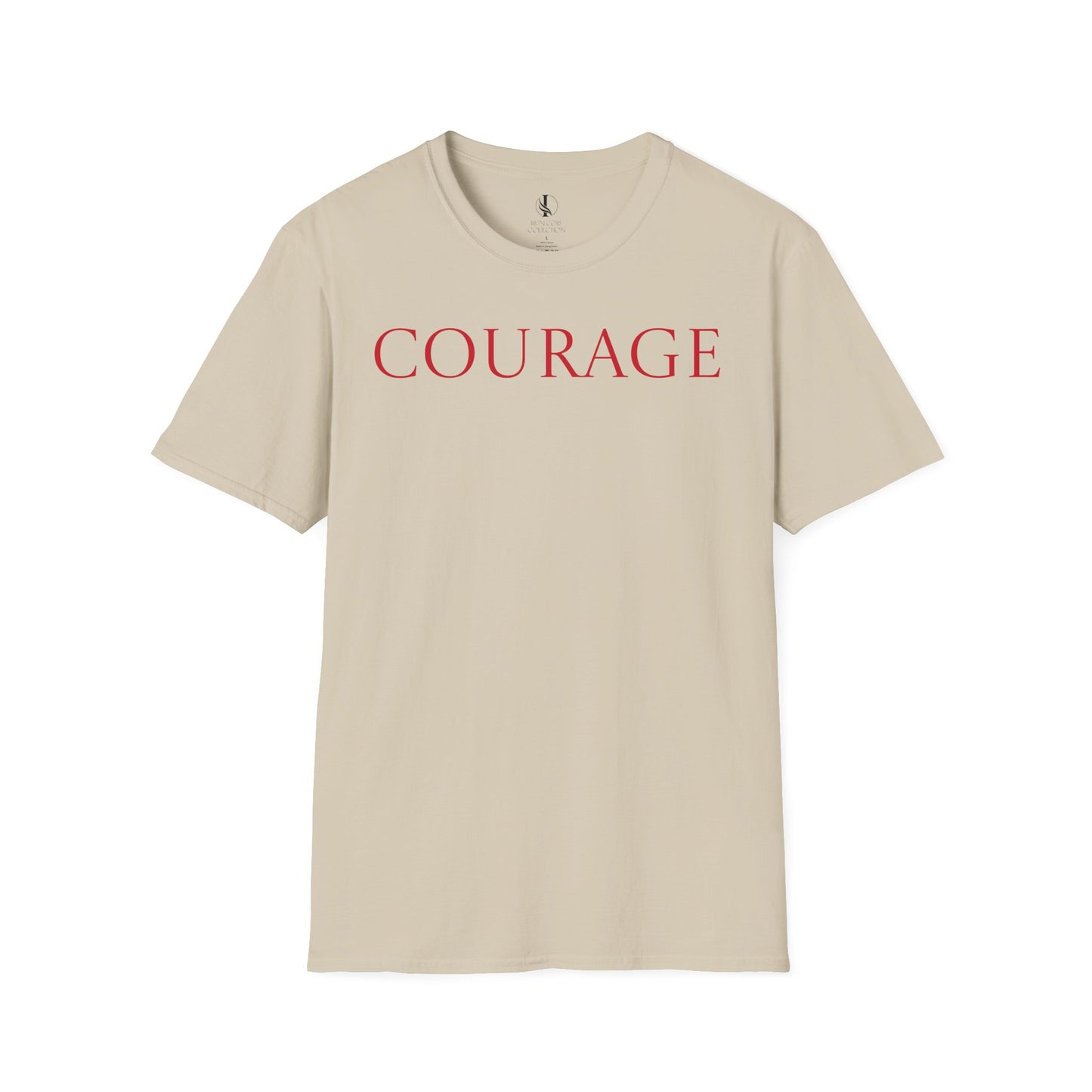 Copy of Courage Lion Unisex Softstyle T-Shirt - Inspiring Graphic Tee for Motivational Moments