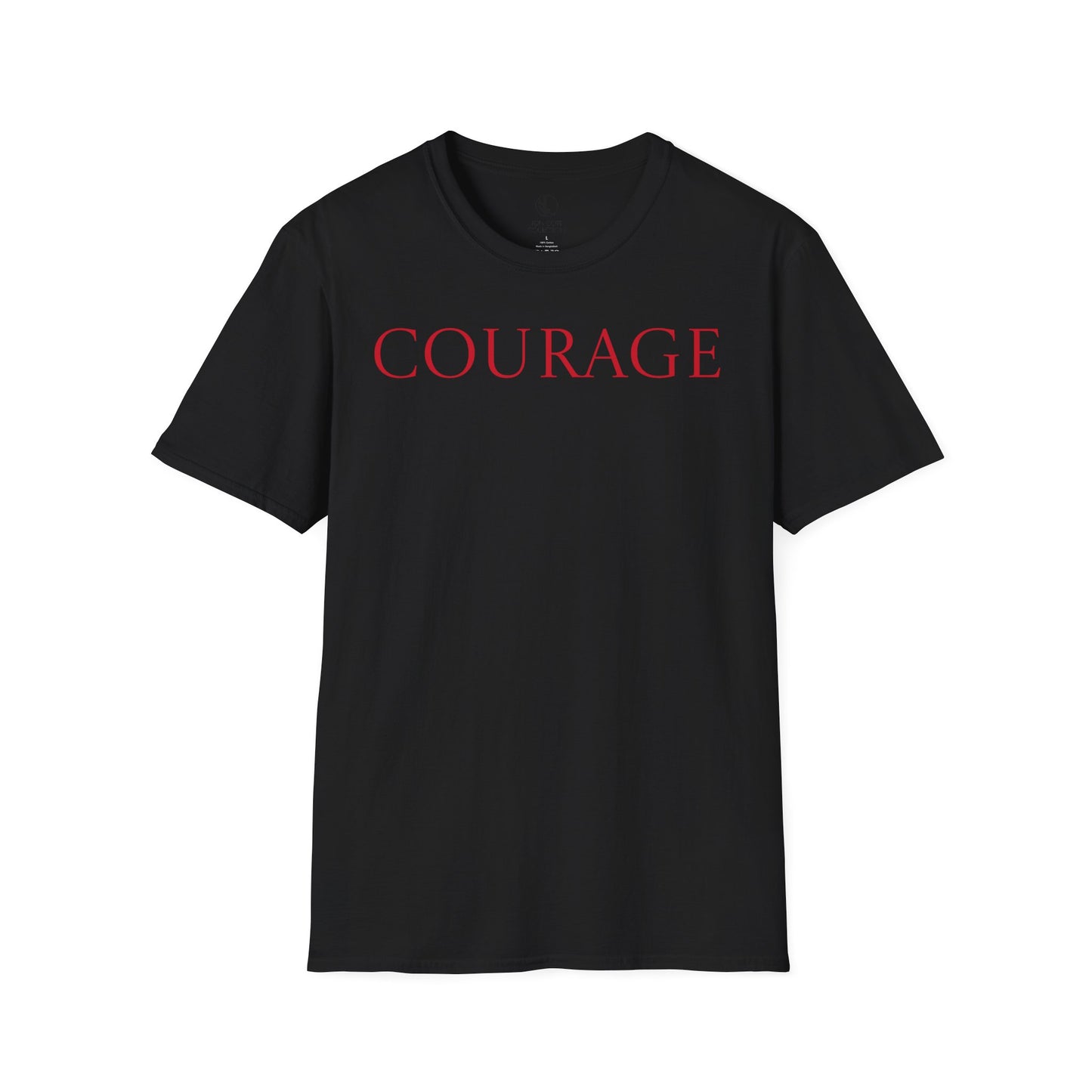 Copy of Courage Lion Unisex Softstyle T-Shirt - Inspiring Graphic Tee for Motivational Moments
