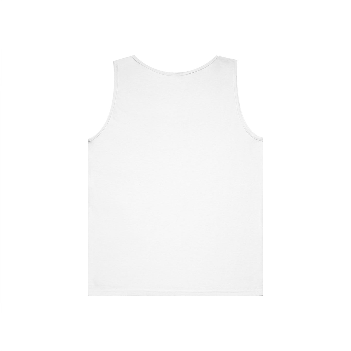 Heavy Cotton Tank Top - Casual Summer Wear with 'Conquer Everything' Design