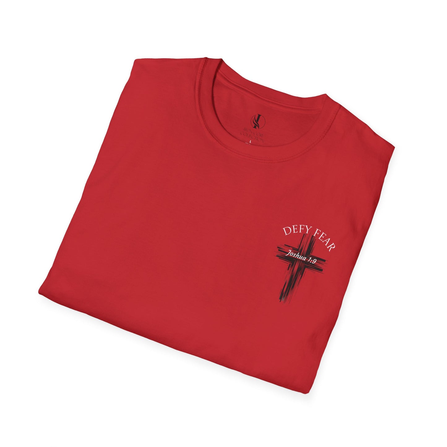 Unisex Softstyle T-Shirt with 'Defy Fear' Design – Embrace Your Bold Spirit
